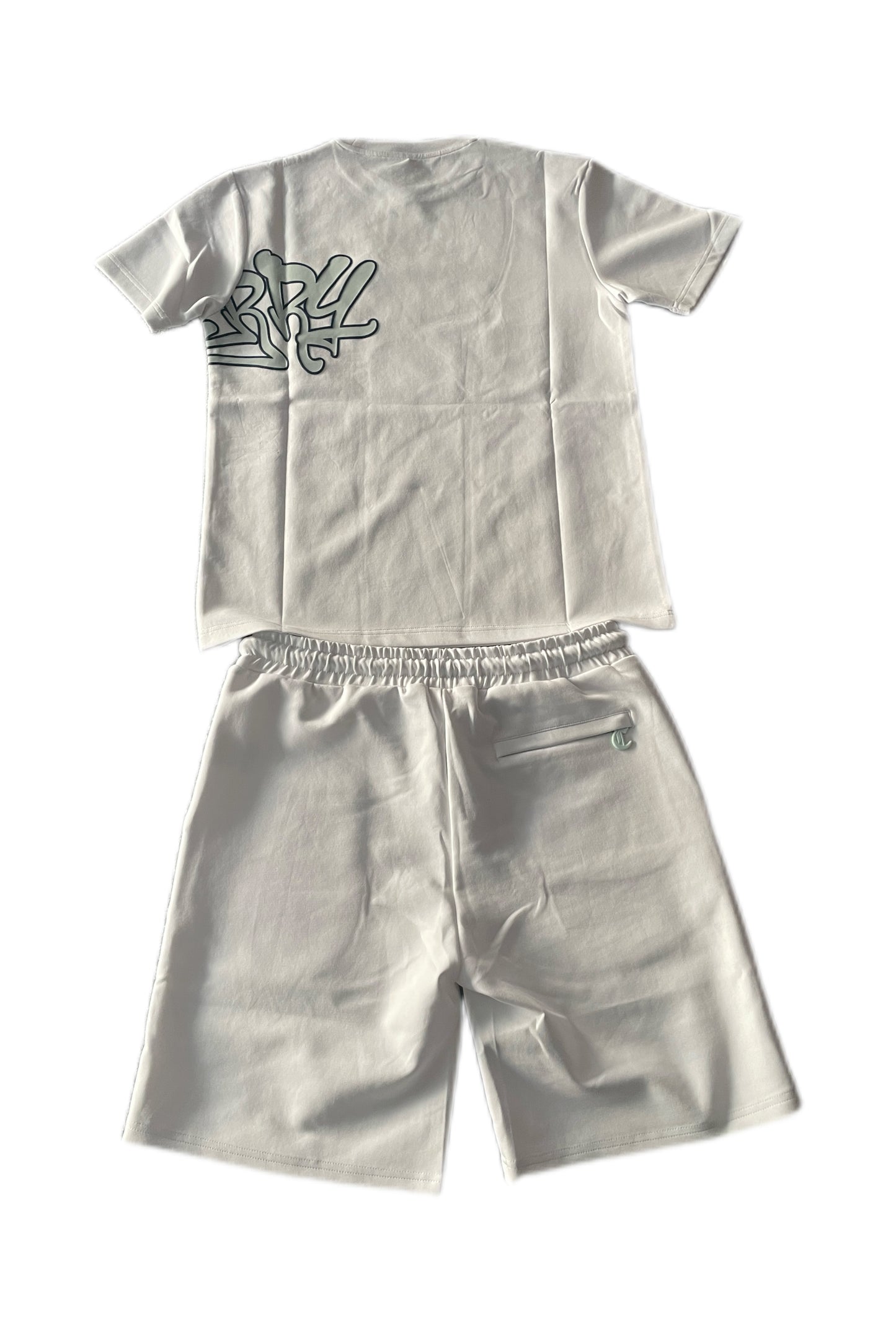 North Blue Short Set