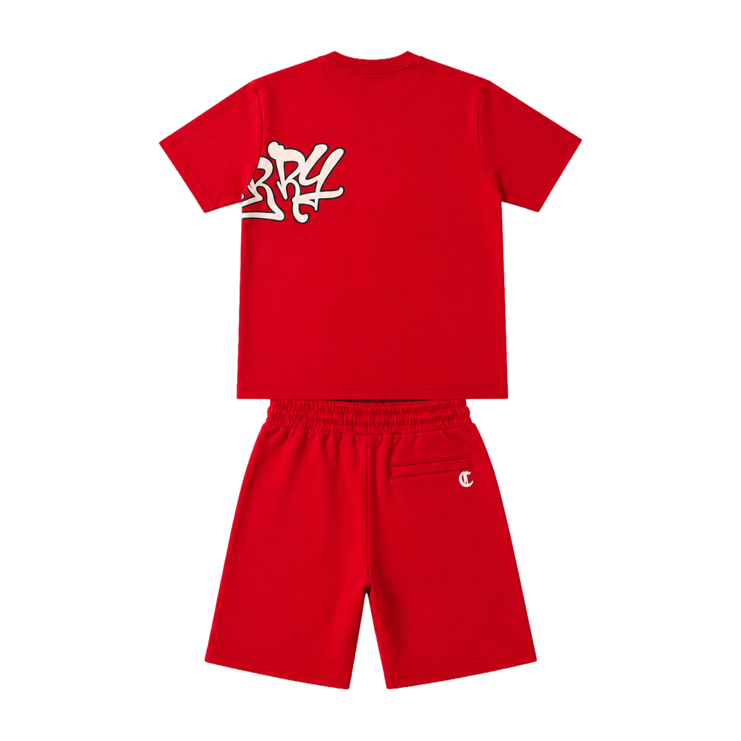 Cherry Red Short Set