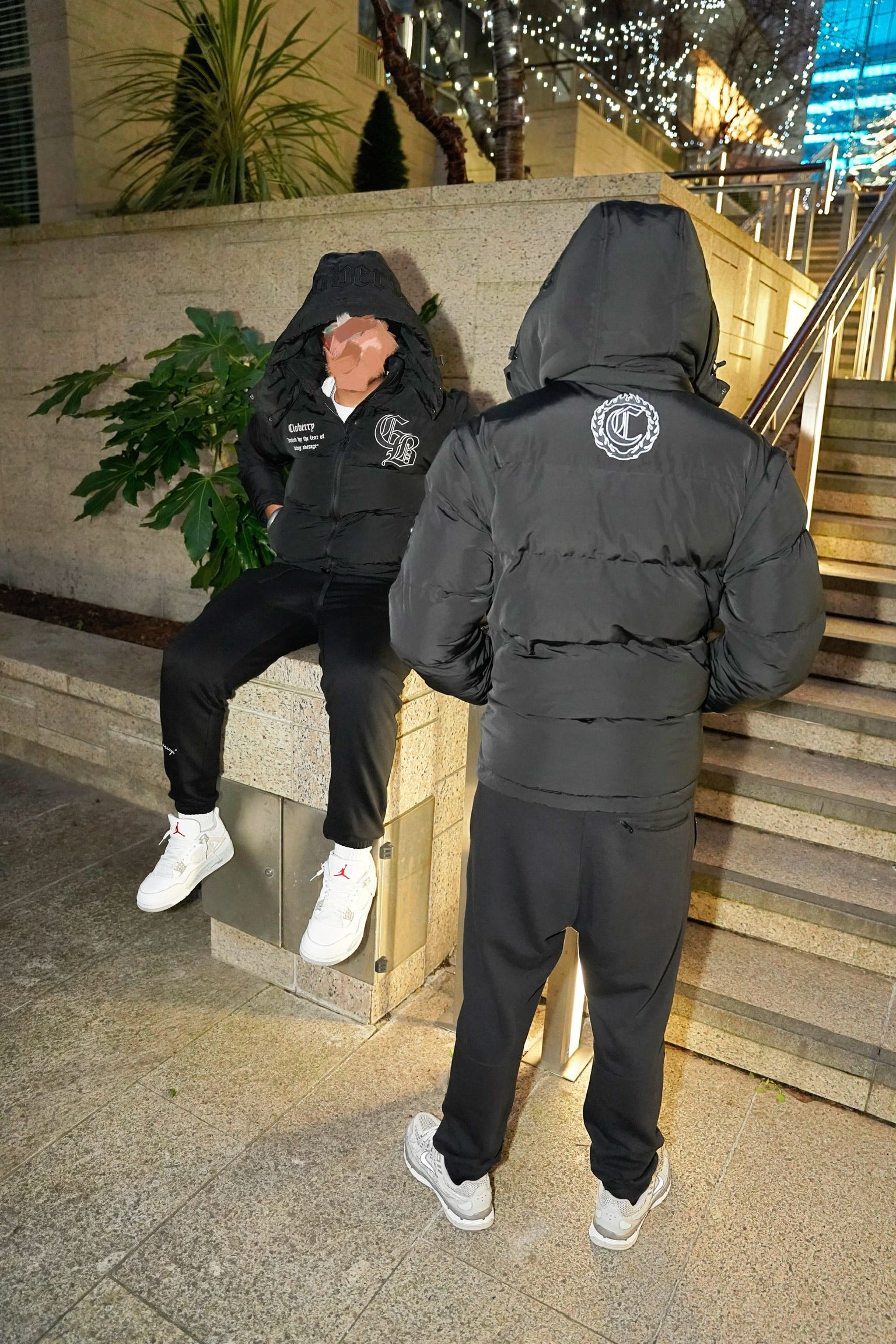 Matte Noir Puffer (3 in 1)