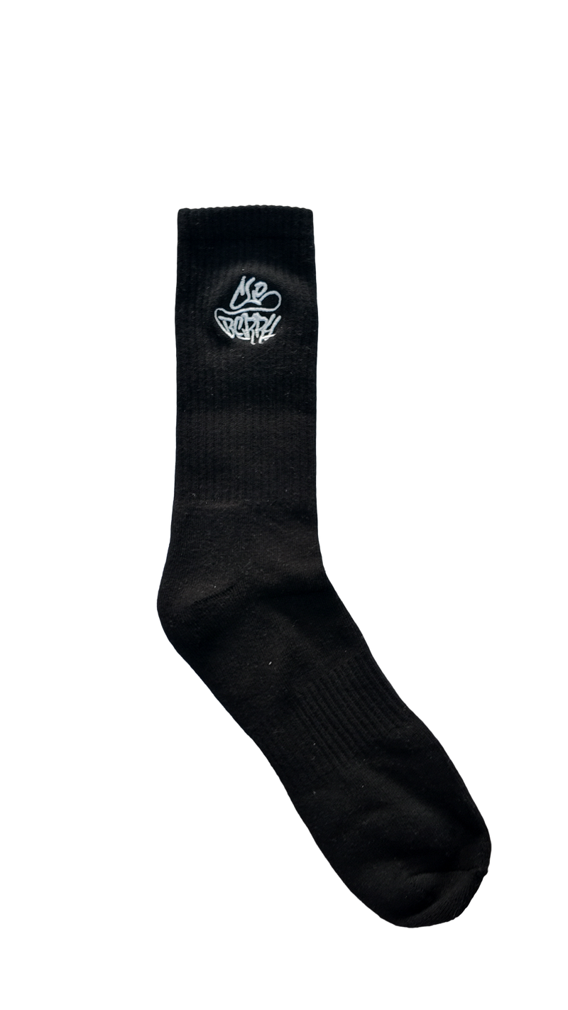 Black/White Cloberry Socks
