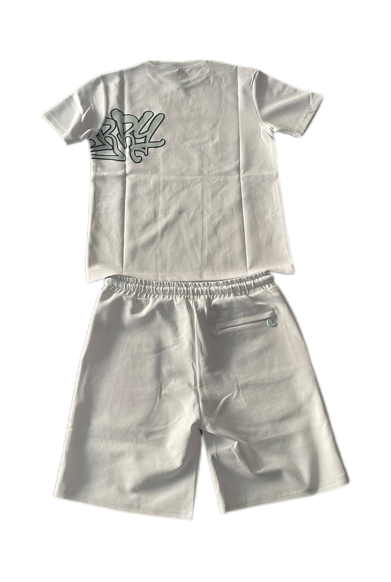 North Blue Short Set