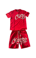 Cherry Red Short Set