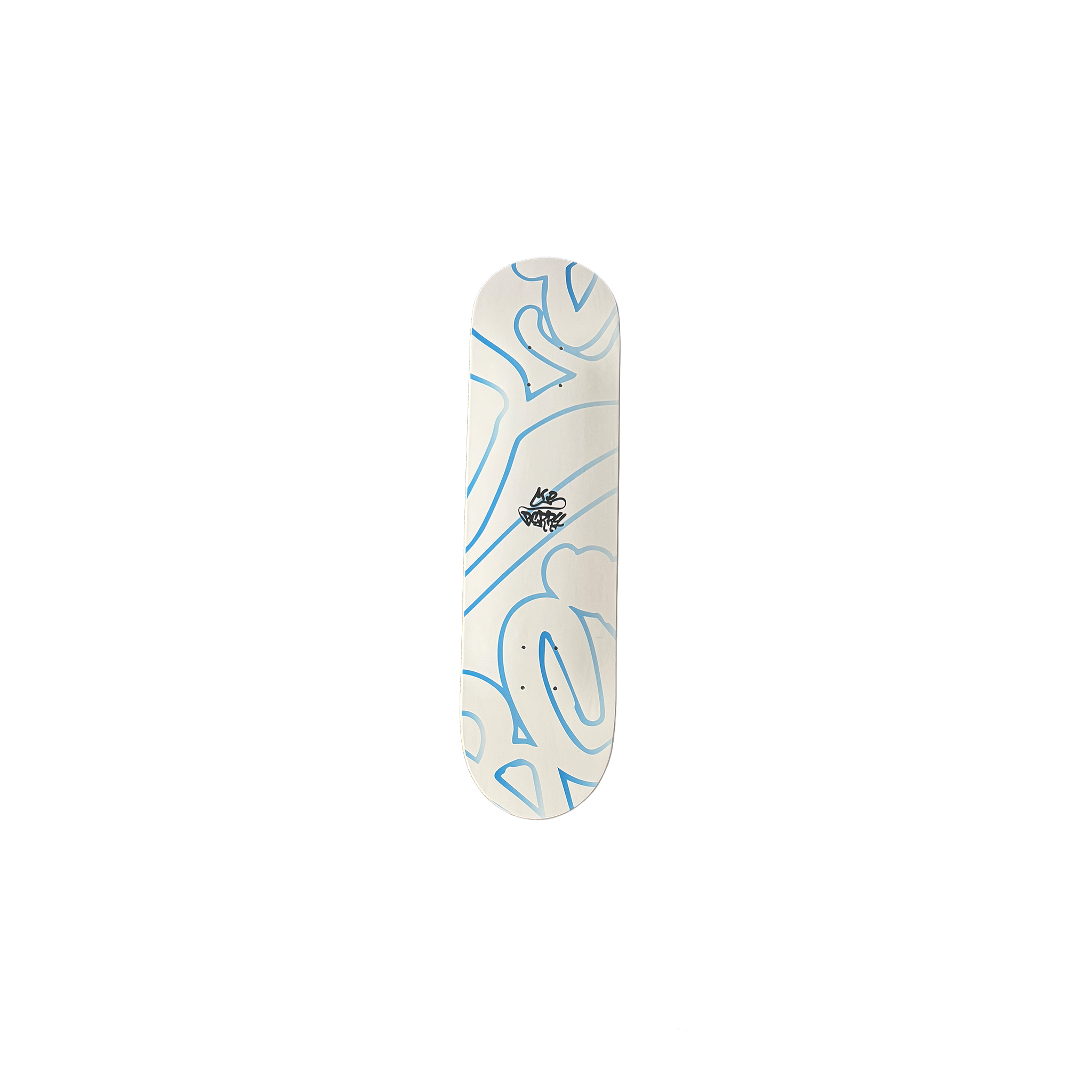 Blue Drift Line Deckboard