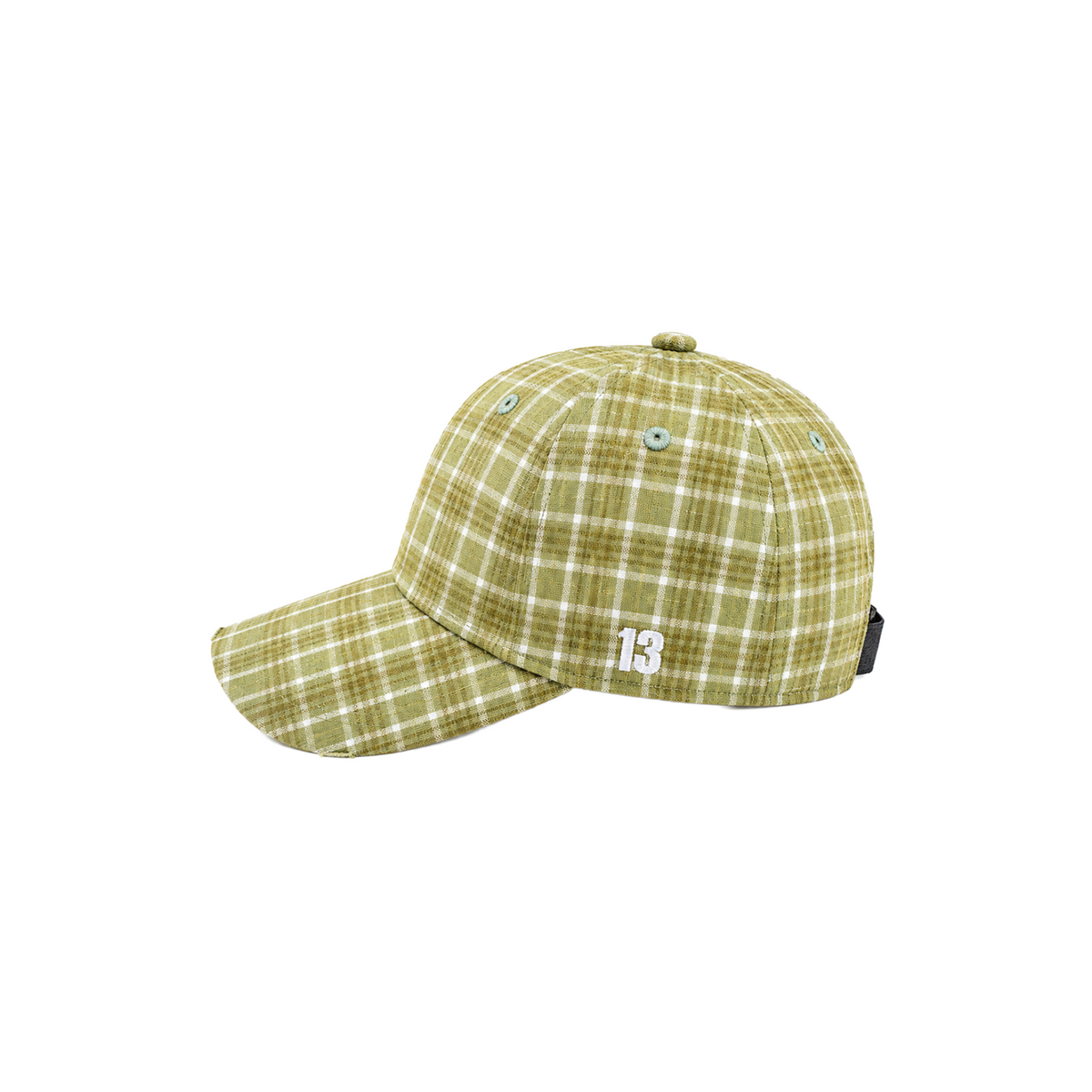 PLAID CAP - GREEN