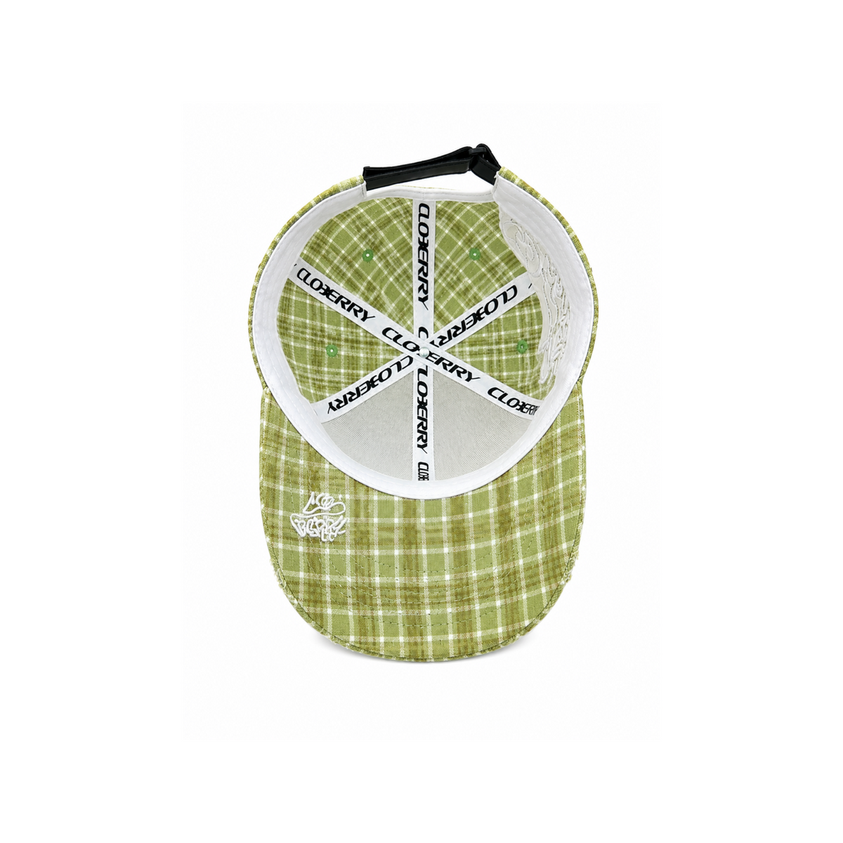 PLAID CAP - GREEN