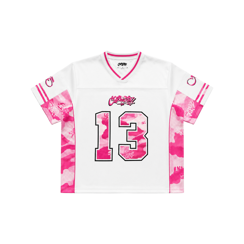 PINK CAMO JERSEY