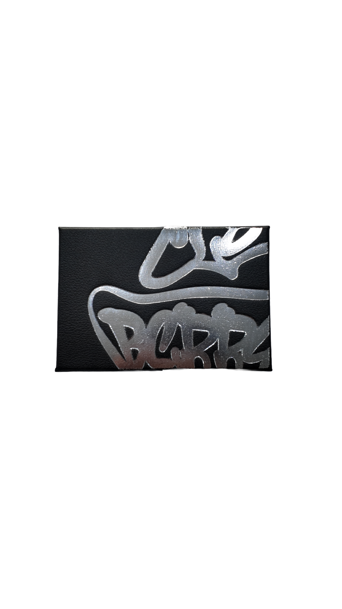 Crocodile Card Holder (Black)