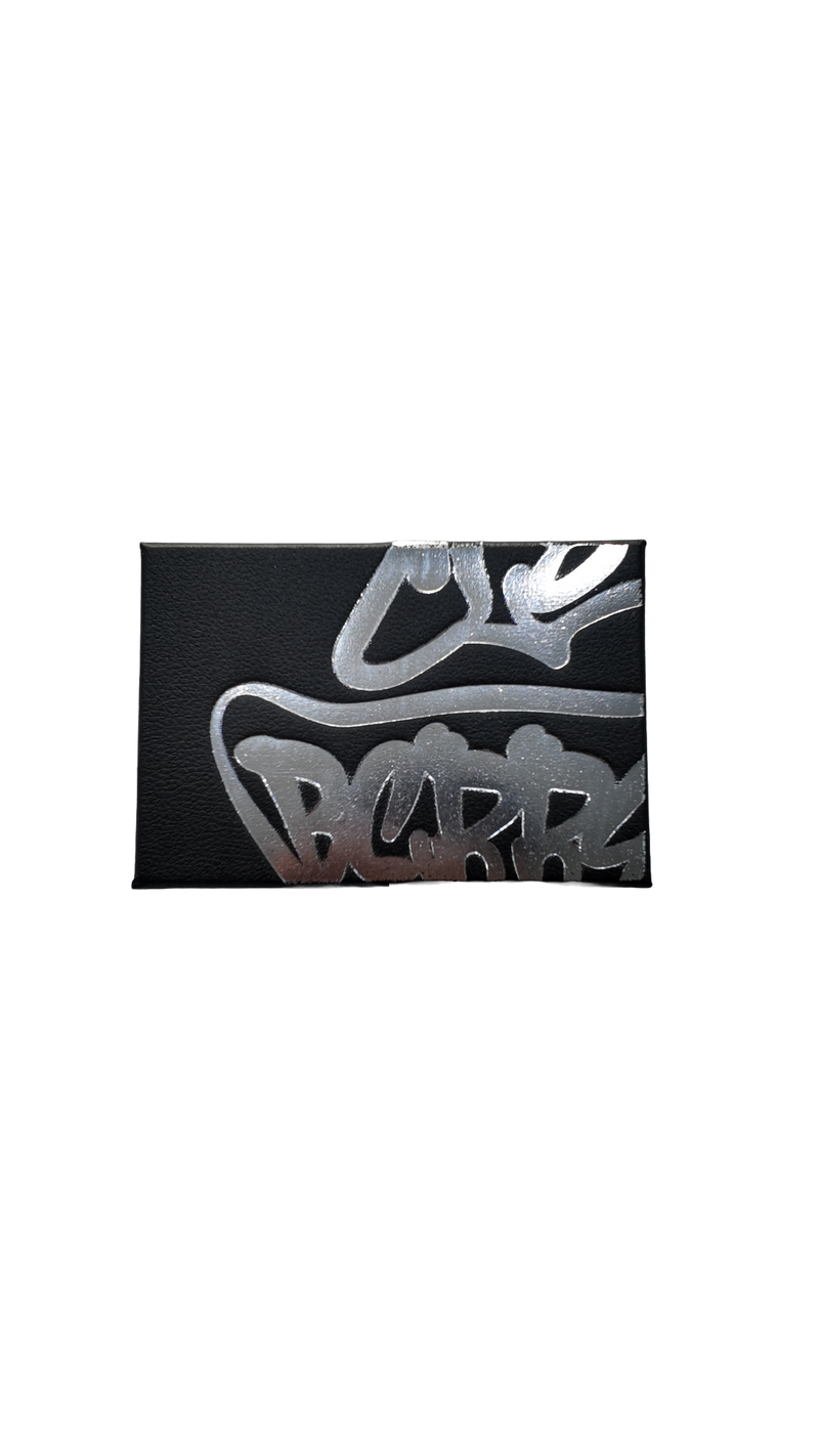 Crocodile Card Holder (Black)