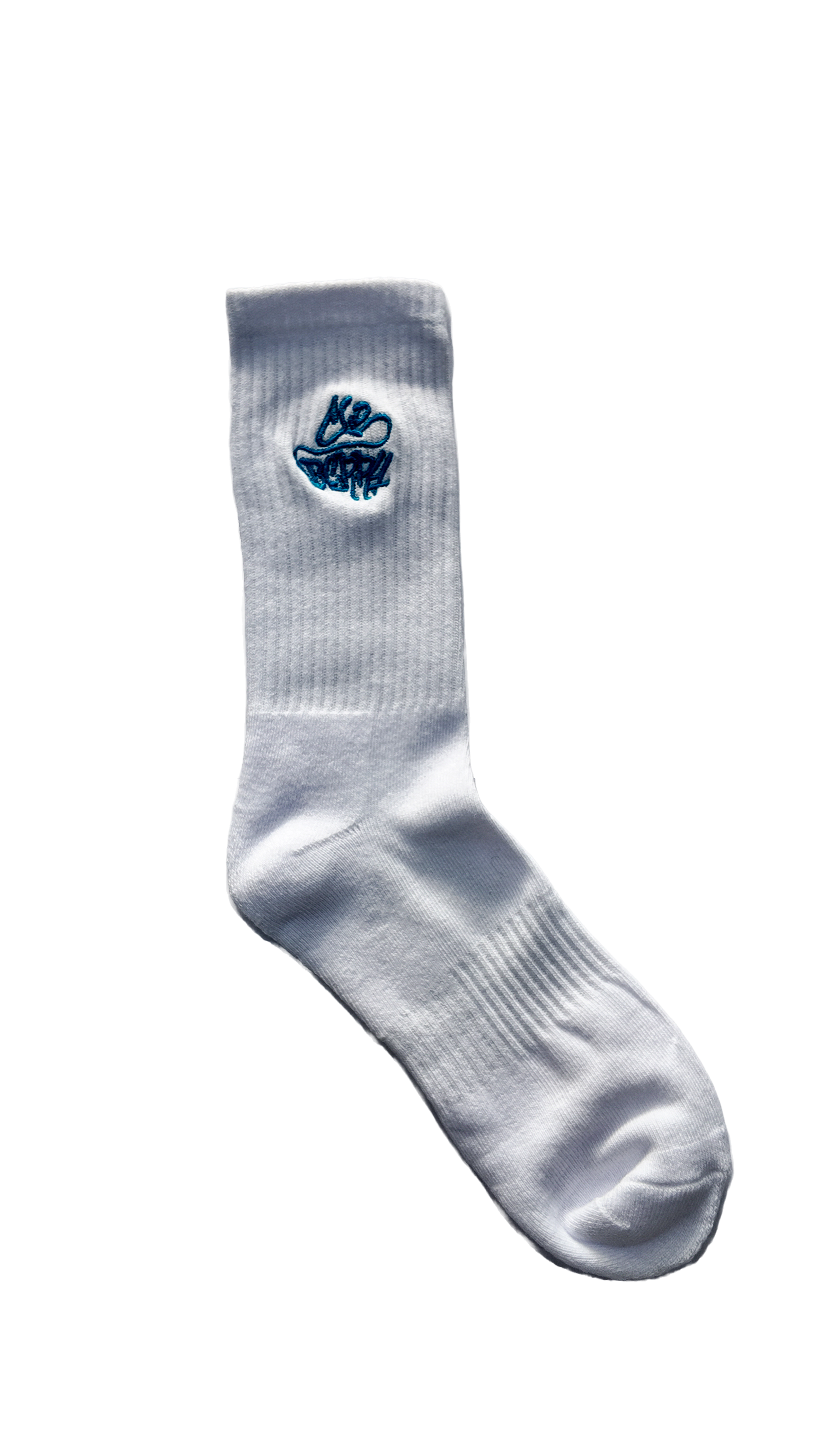 Blue Cloberry Socks