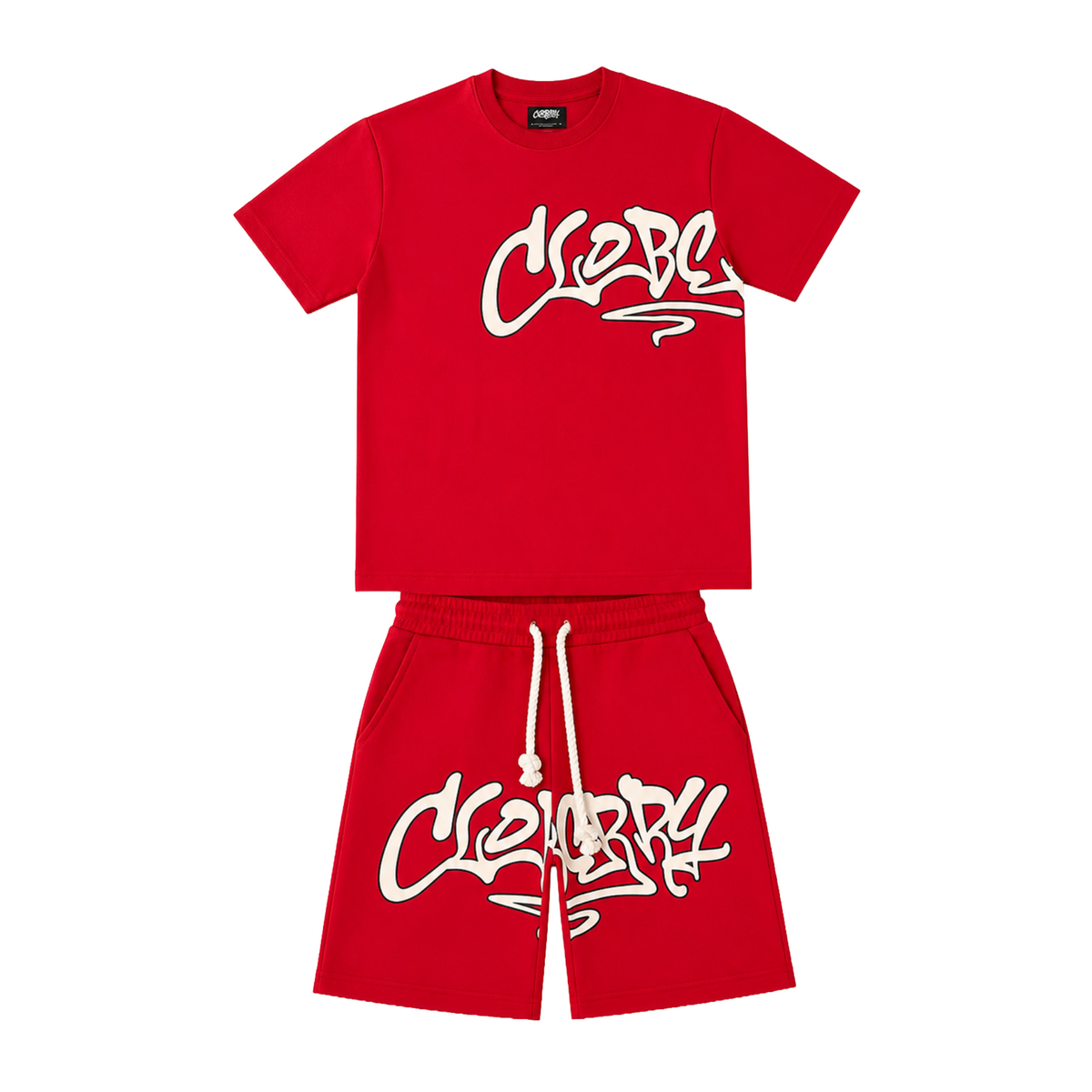 Cherry Red Short Set