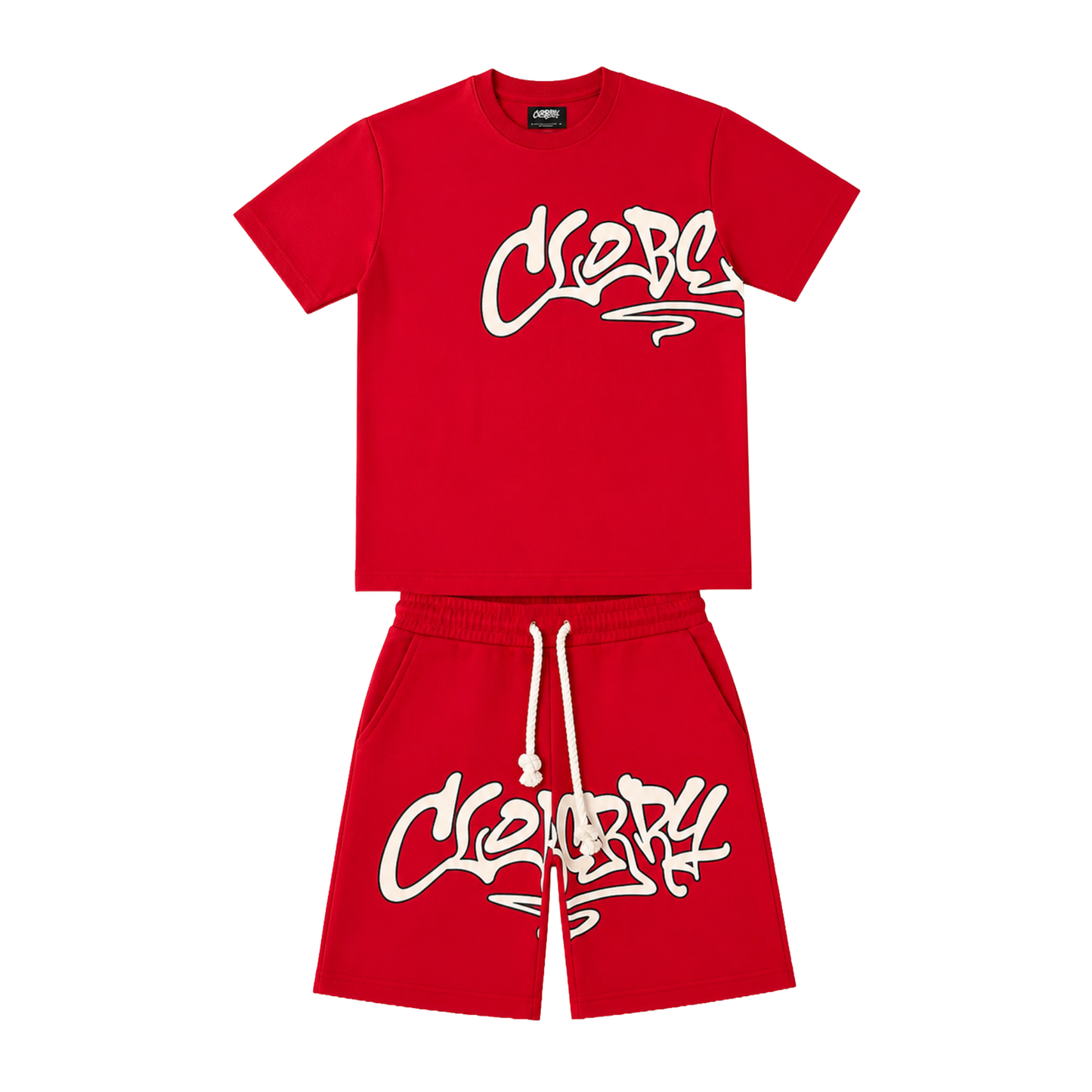 Cherry Red Short Set