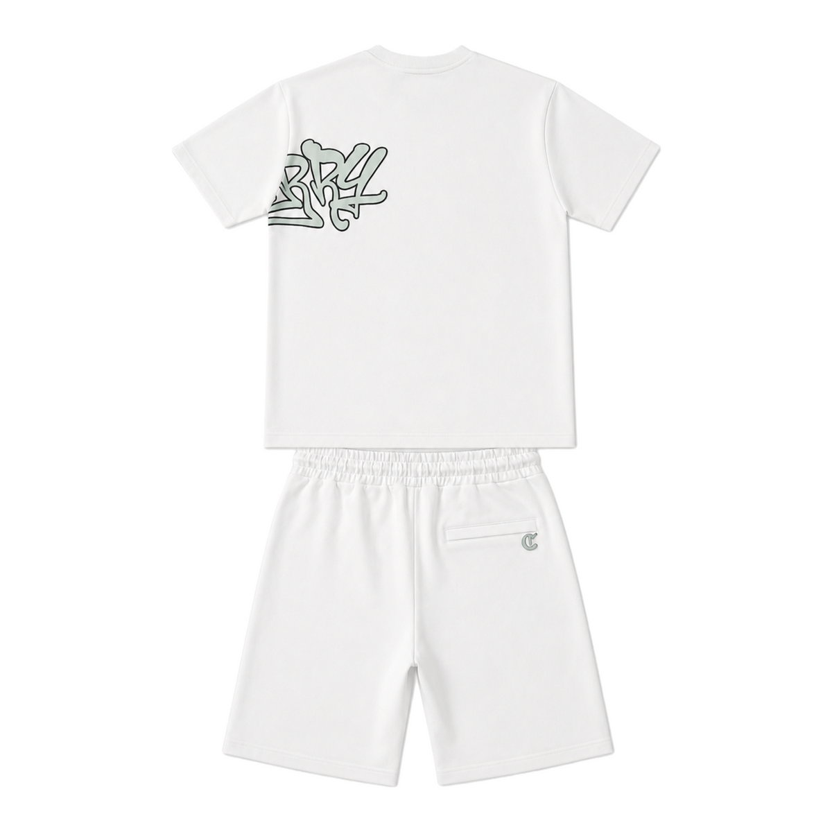 North Blue Short Set