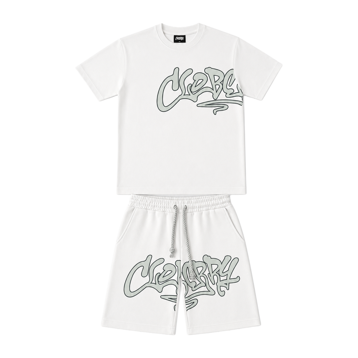 North Blue Short Set