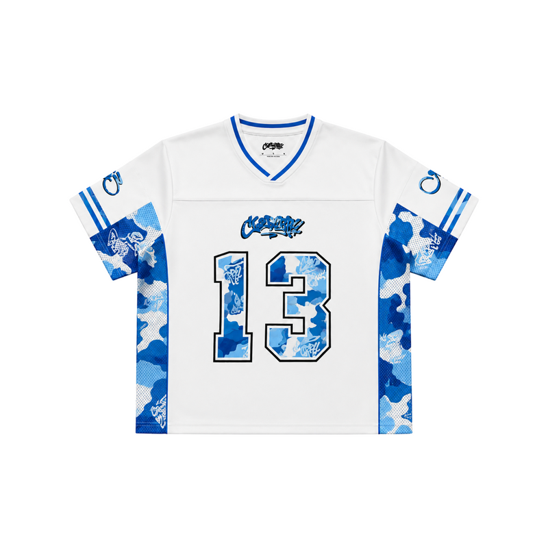 BLUE CAMO JERSEY