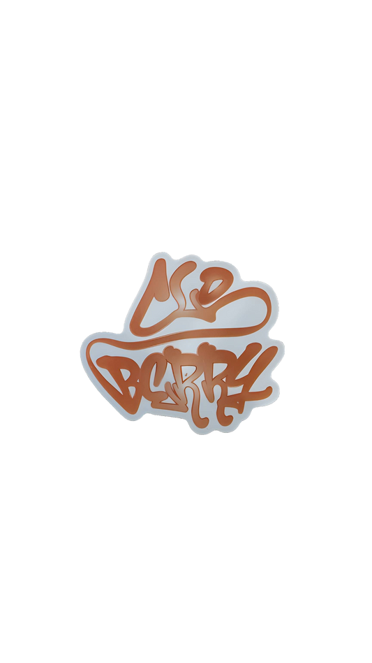 Cloberry Orange Sticker