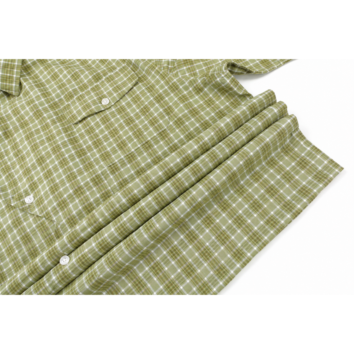 PLAID SHIRT (GREEN)