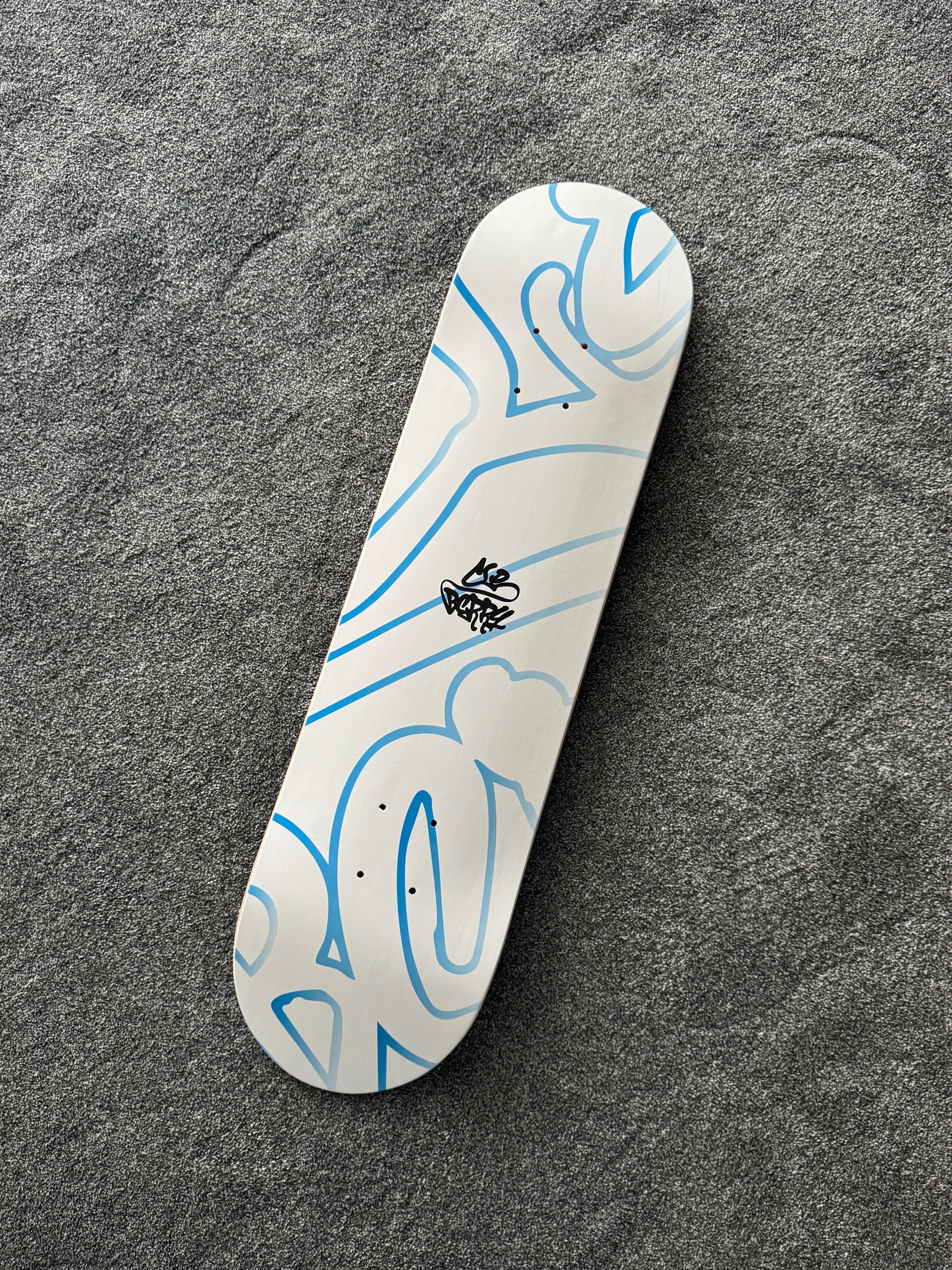 Blue Drift Line Deckboard