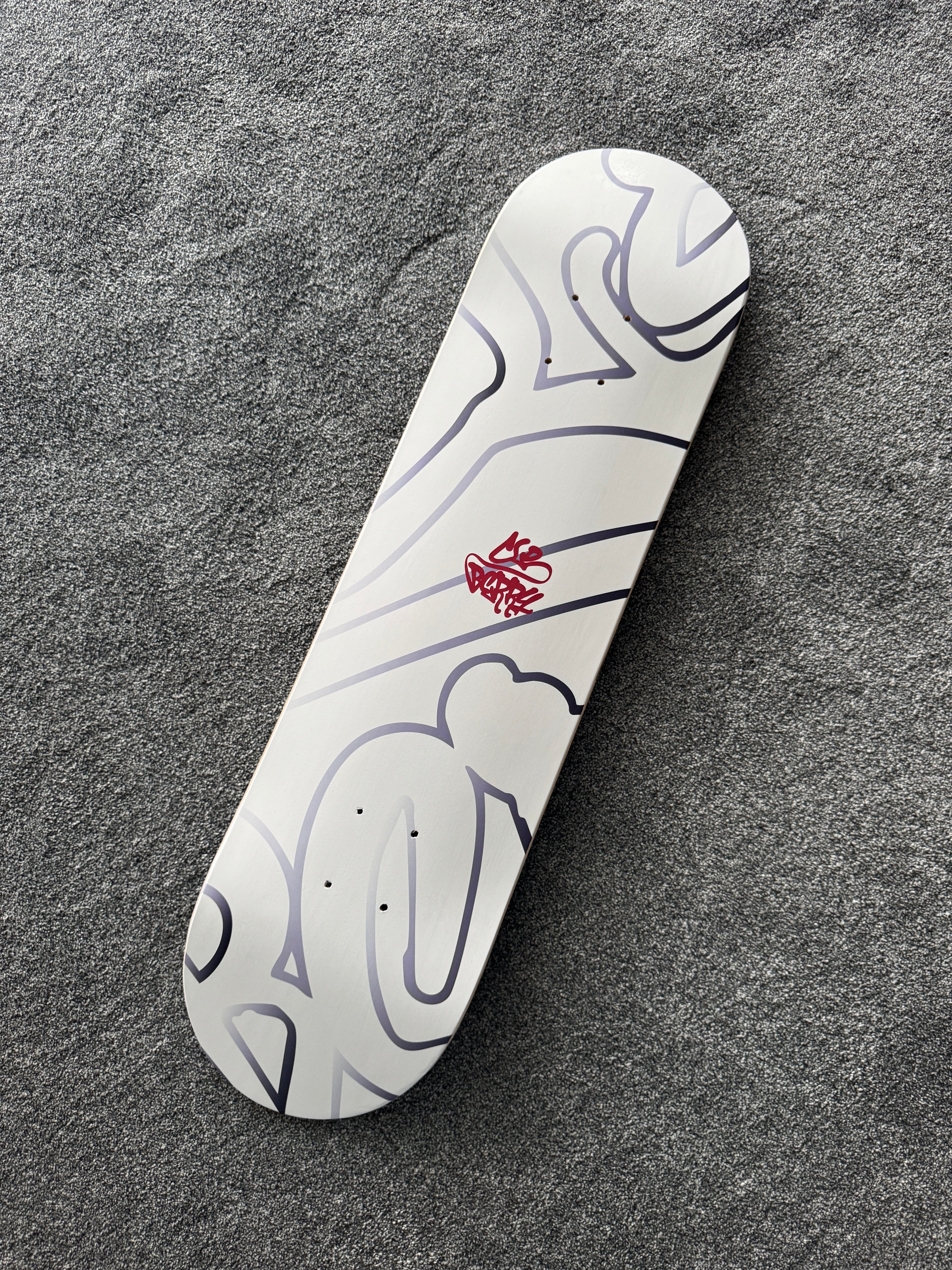 Grey Drift Line Deckboard