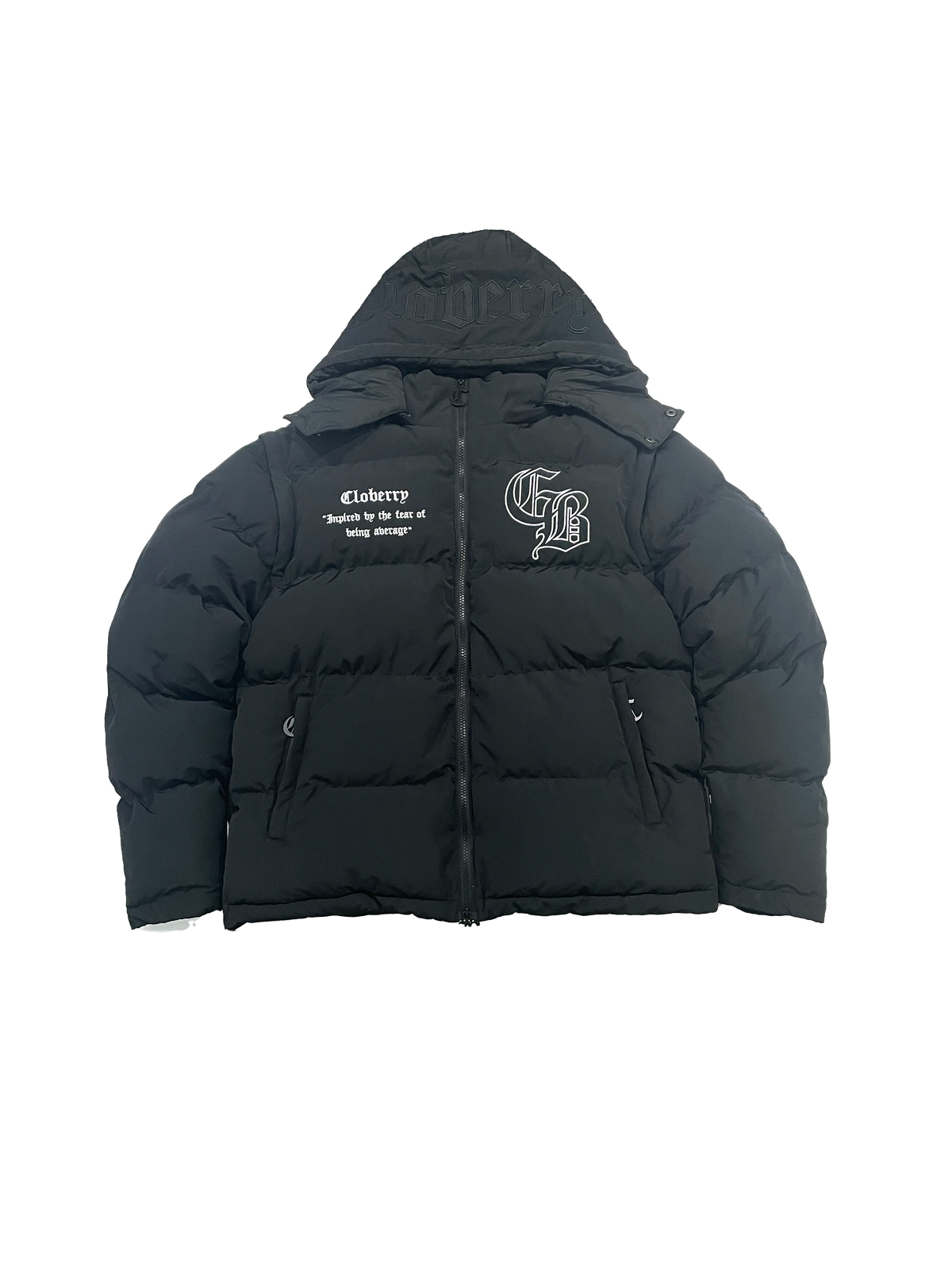 matter Puffer in Noir