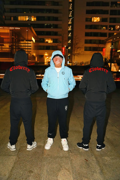 baby blue windbreaker