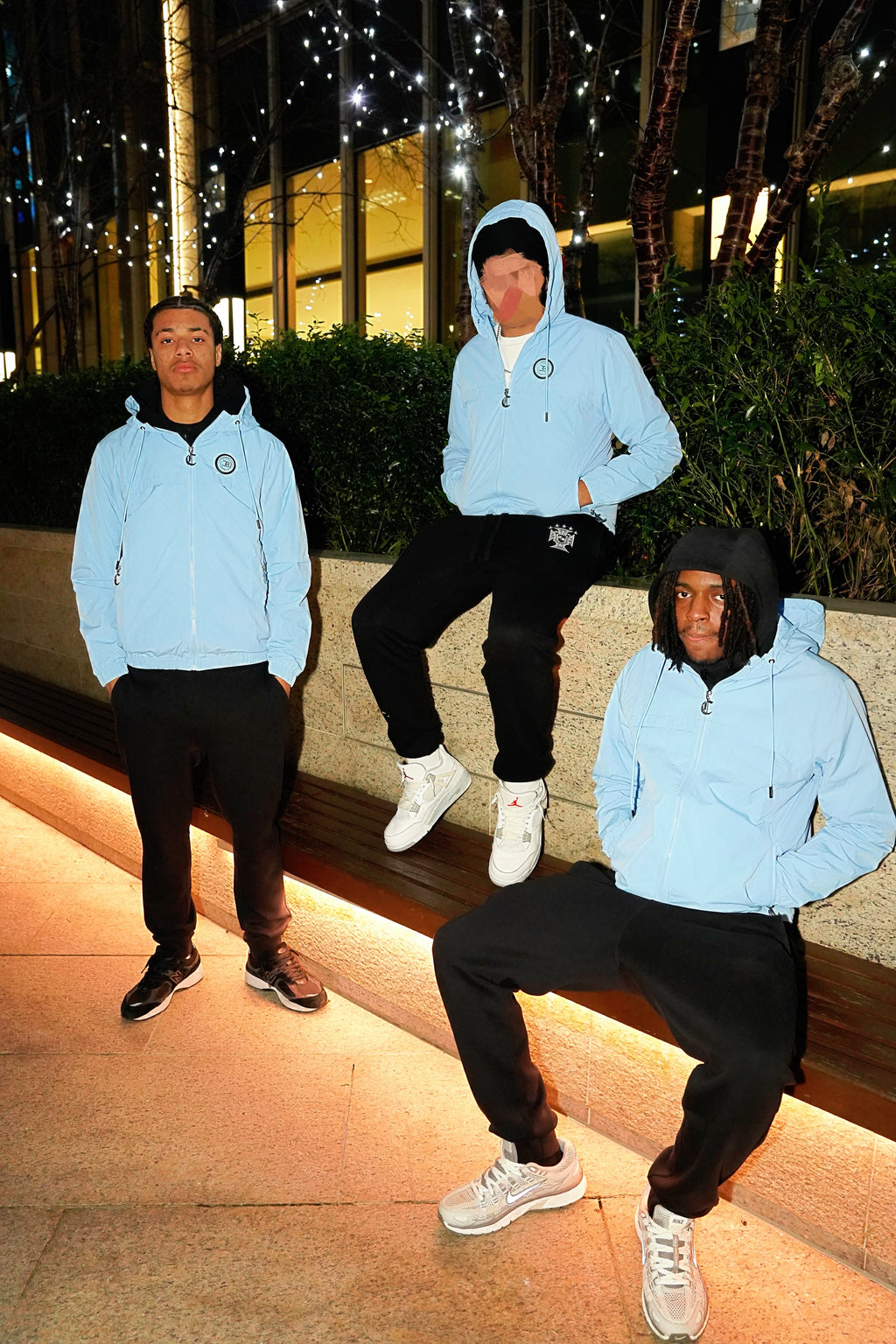 Royal Blue Windbreaker