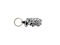 Black/White Keychain