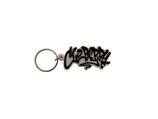 WHITE N BLACK KEYCHAIN