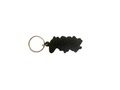 Double Black Keychain