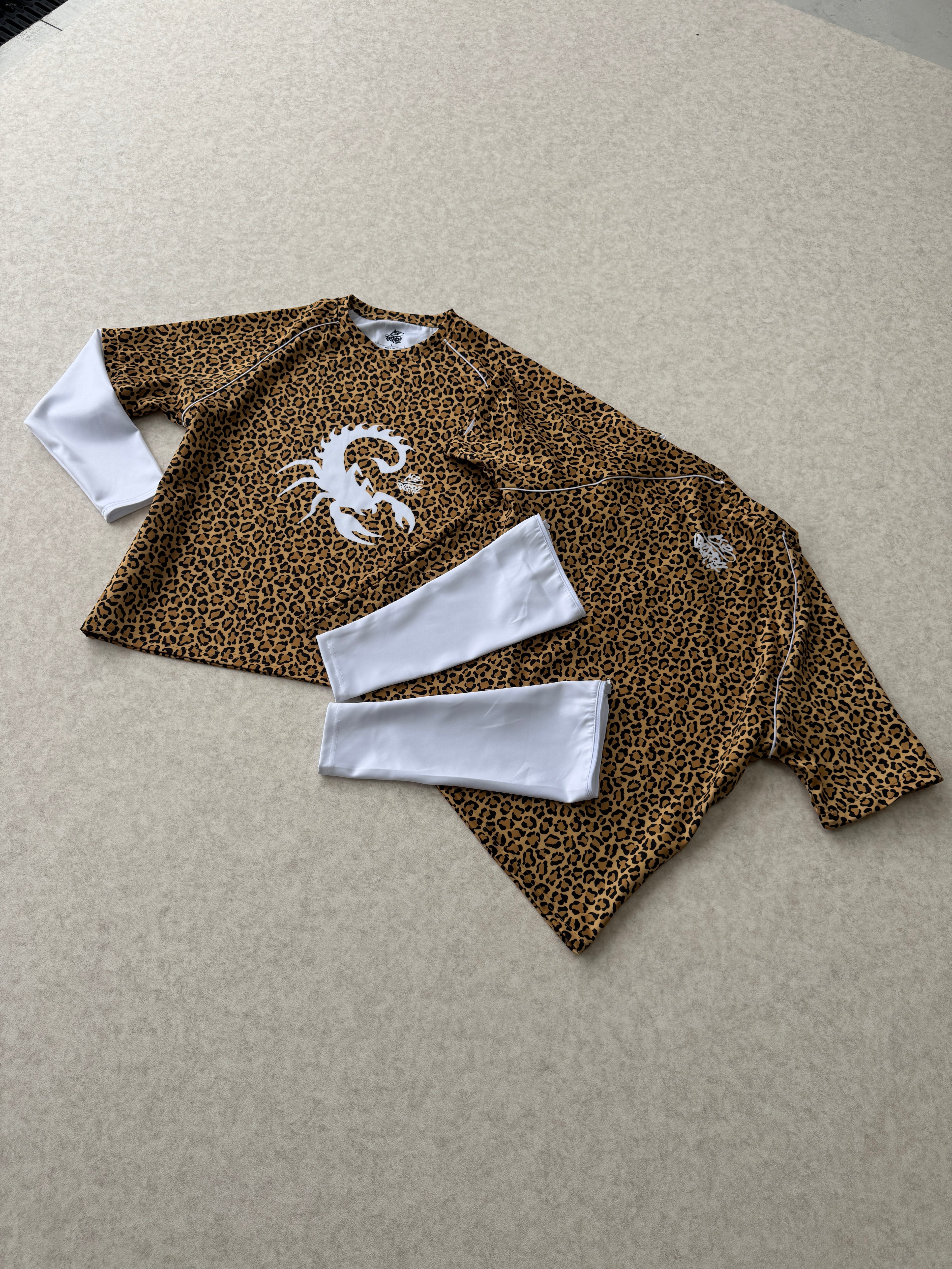 Convertible Longsleeve - Leopard