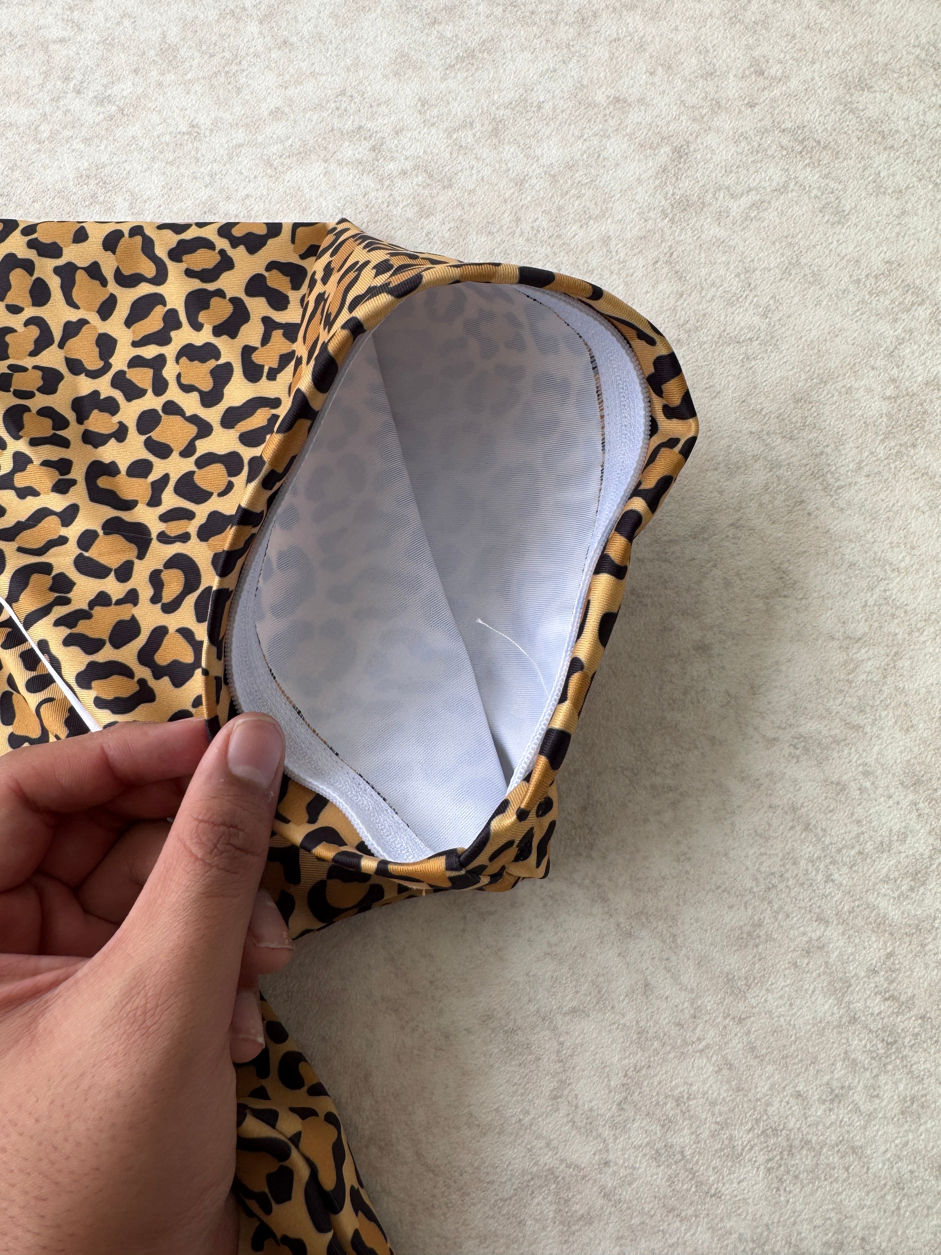 Convertible Longsleeve - Leopard