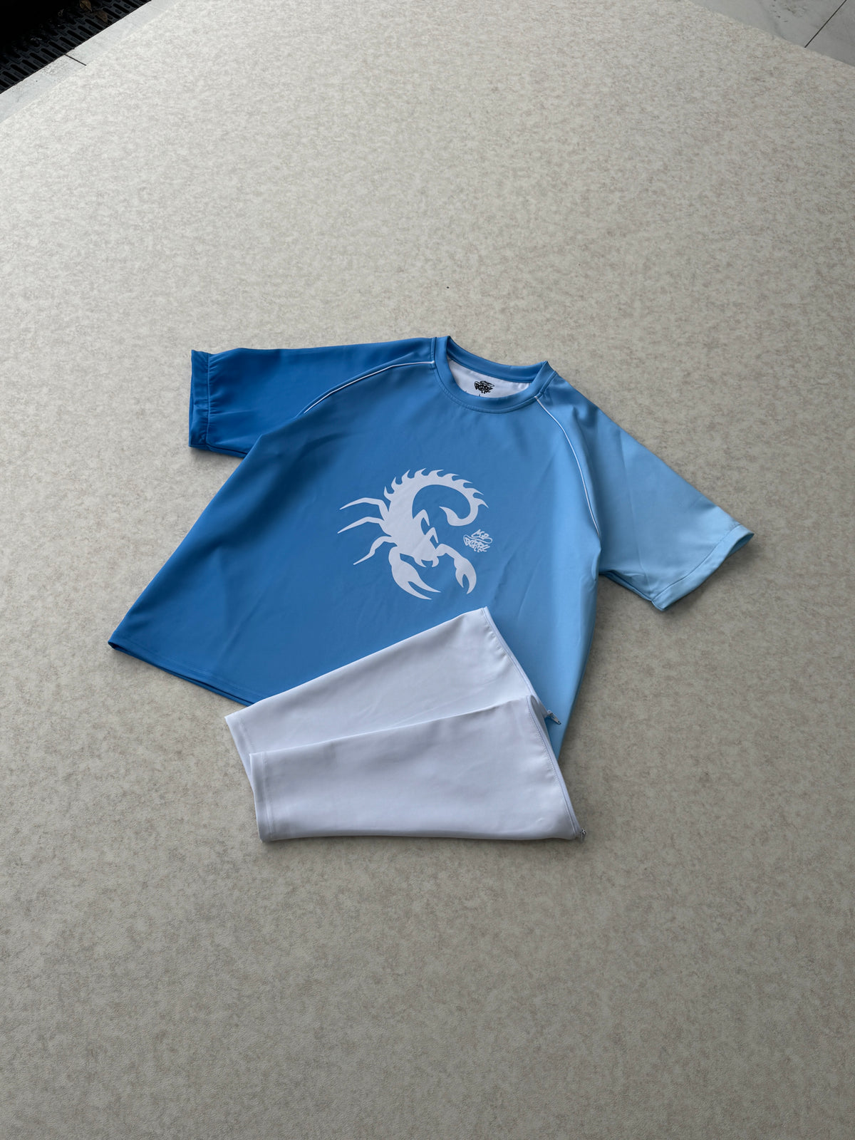 Convertible Longsleeve - Blue