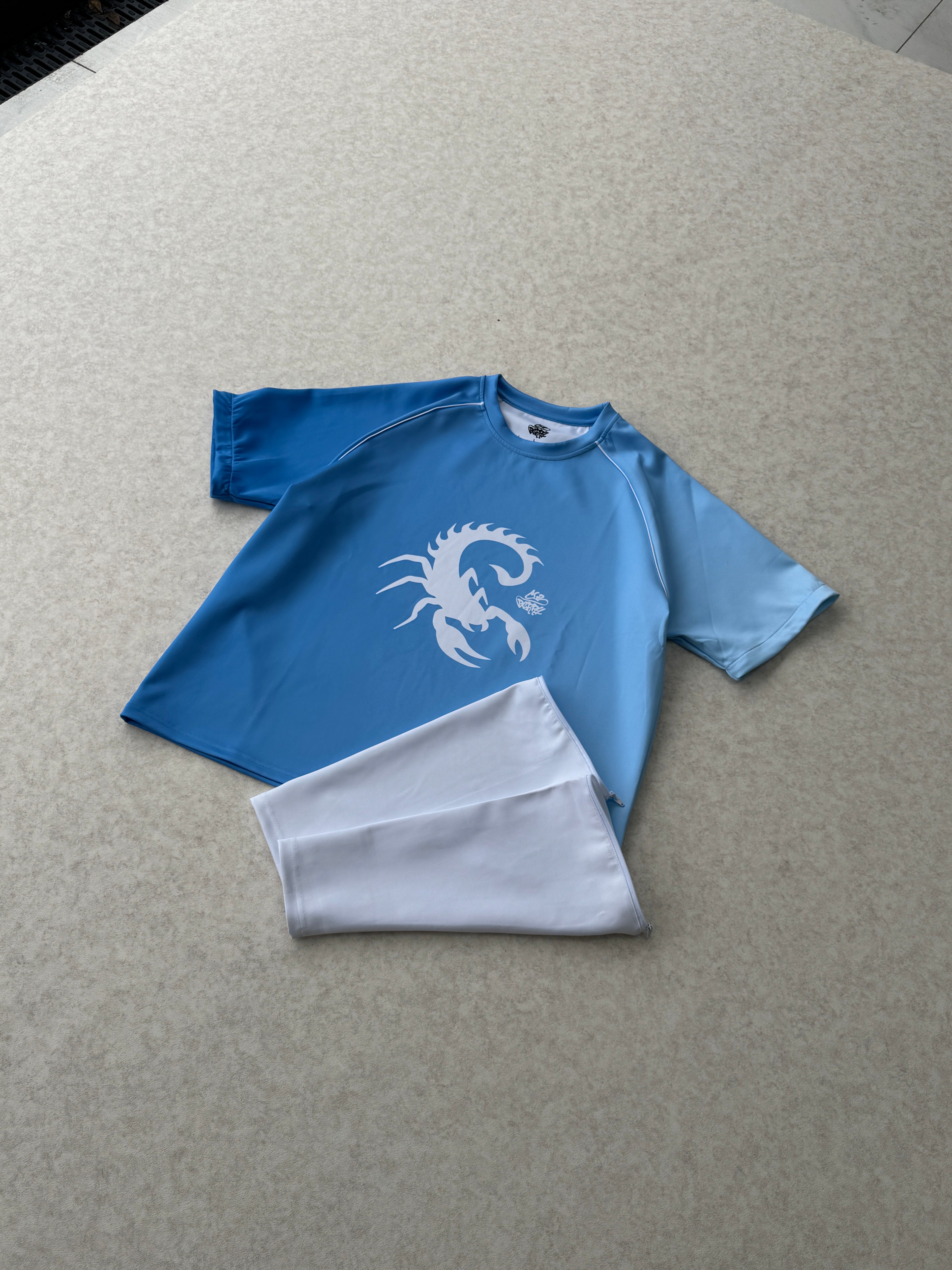 Convertible Longsleeve - Blue