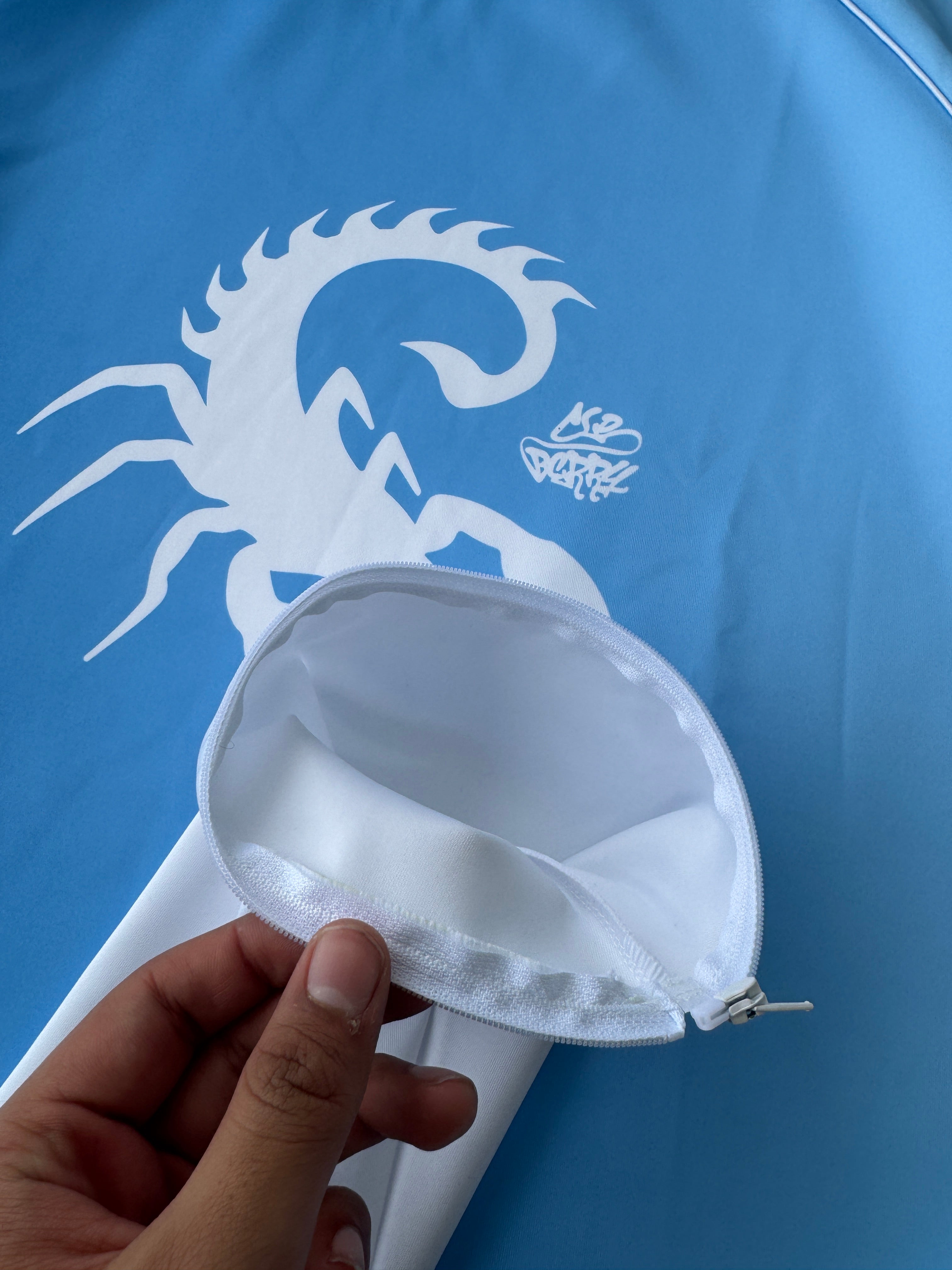 Convertible Longsleeve - Blue