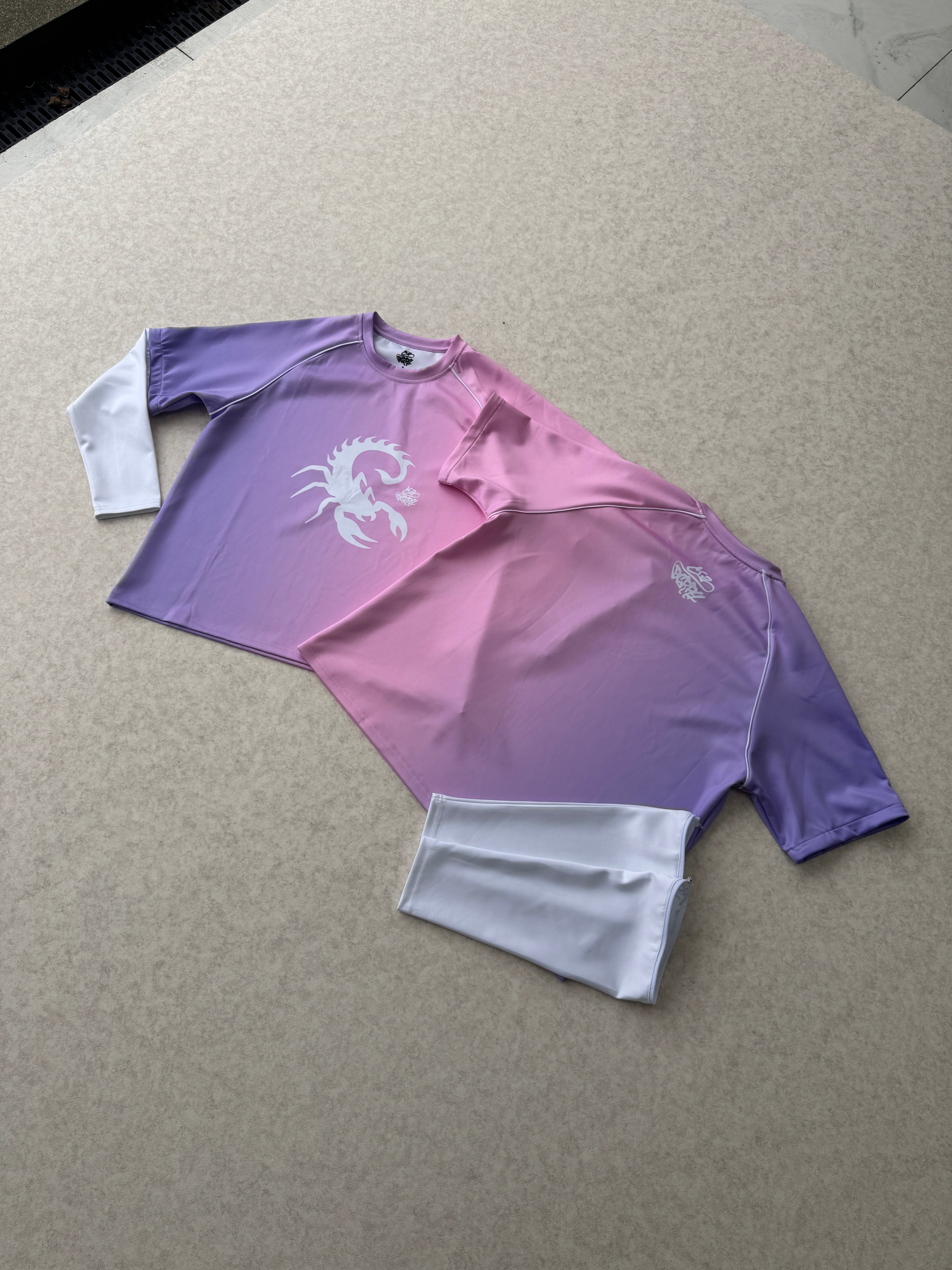 Convertible Longsleeve - Pink