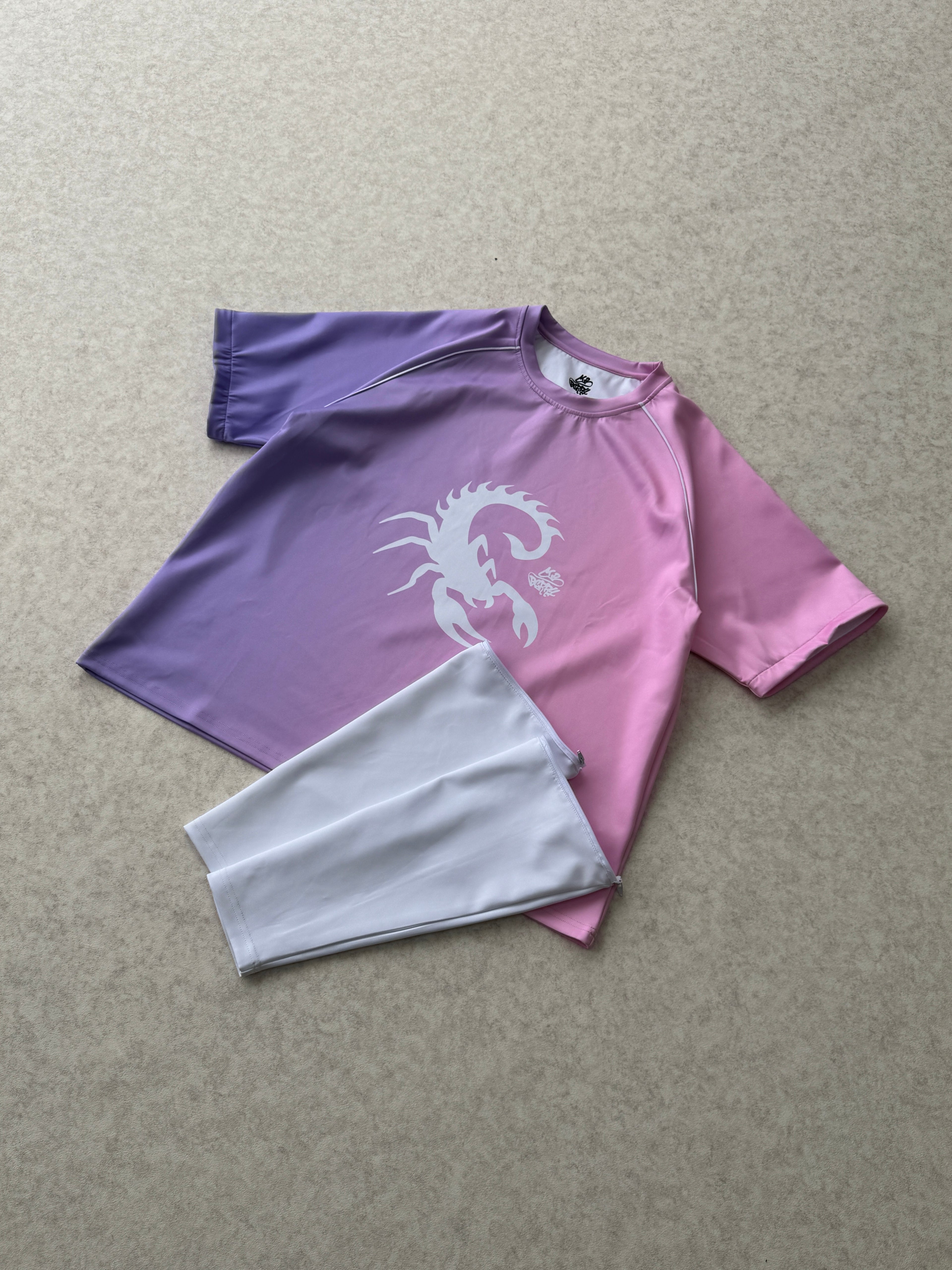 Convertible Longsleeve - Pink