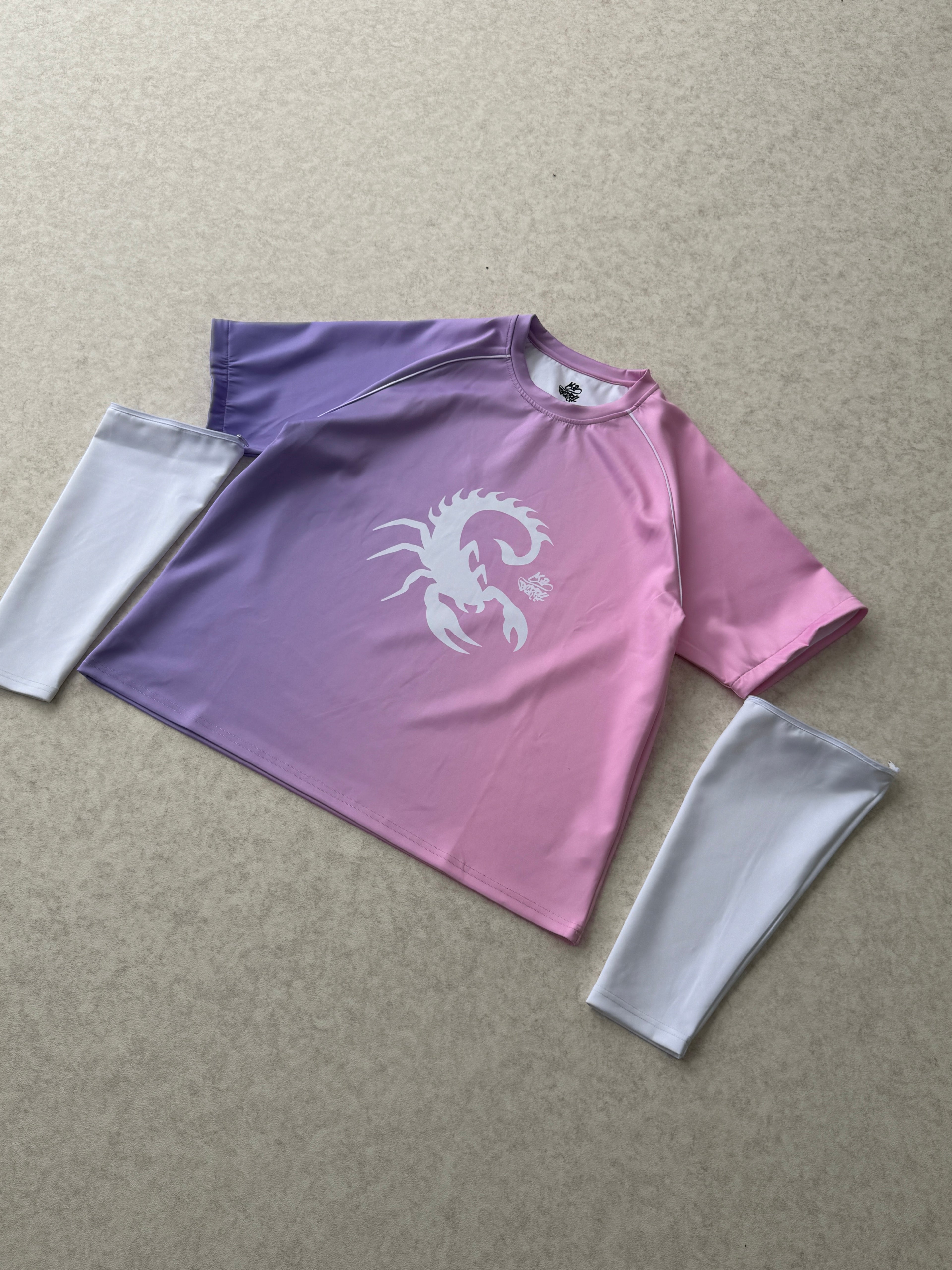 Convertible Longsleeve - Pink