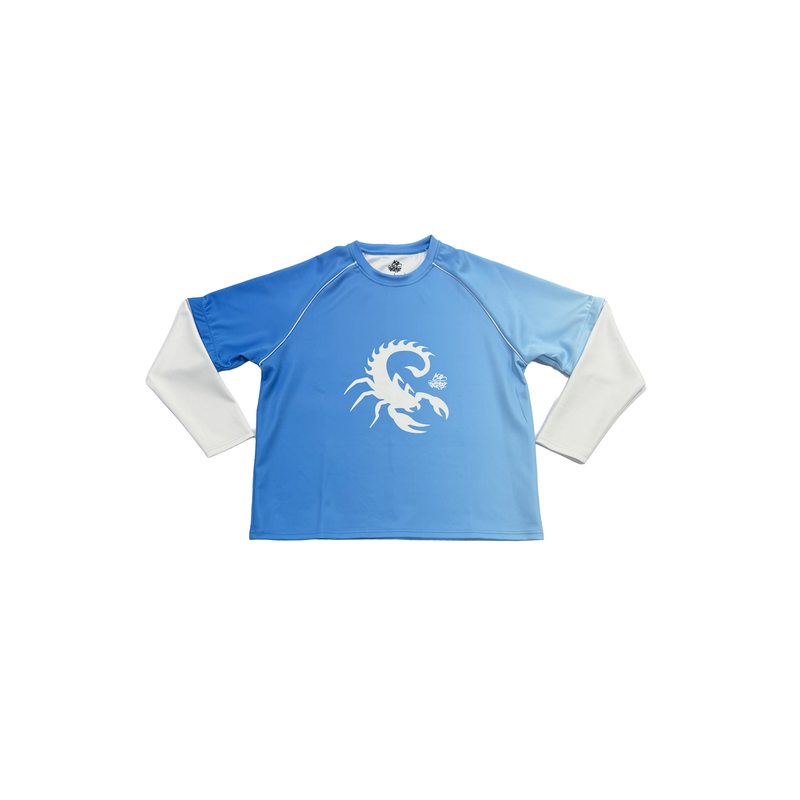Convertible Longsleeve - Blue