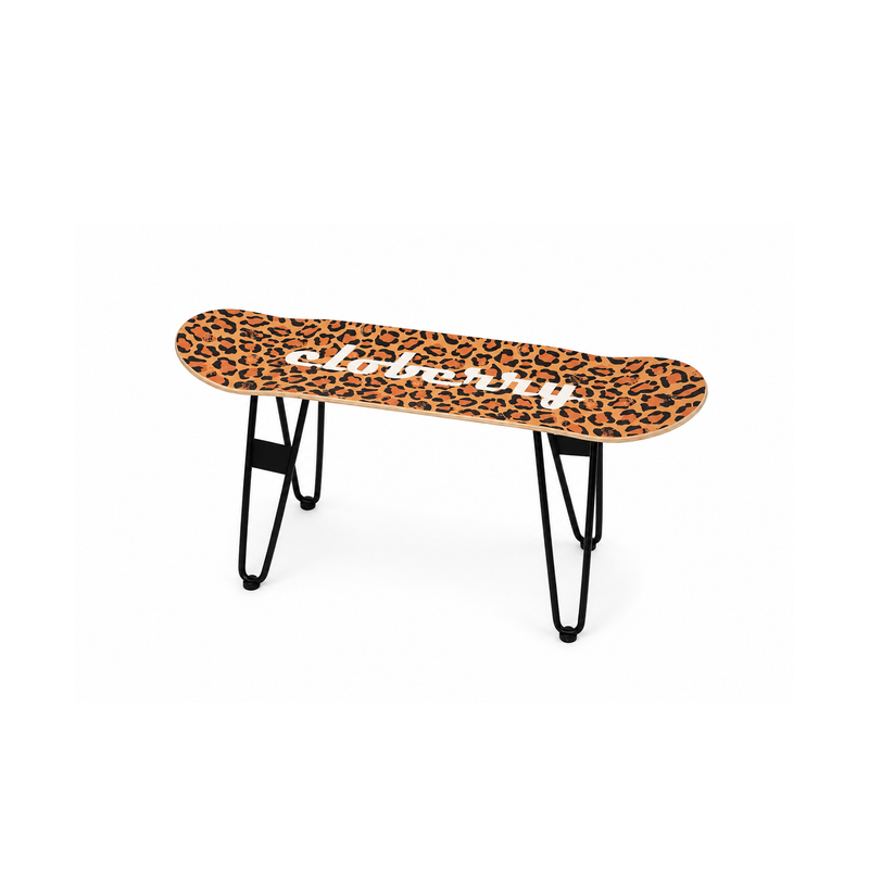 leopard table deckboard