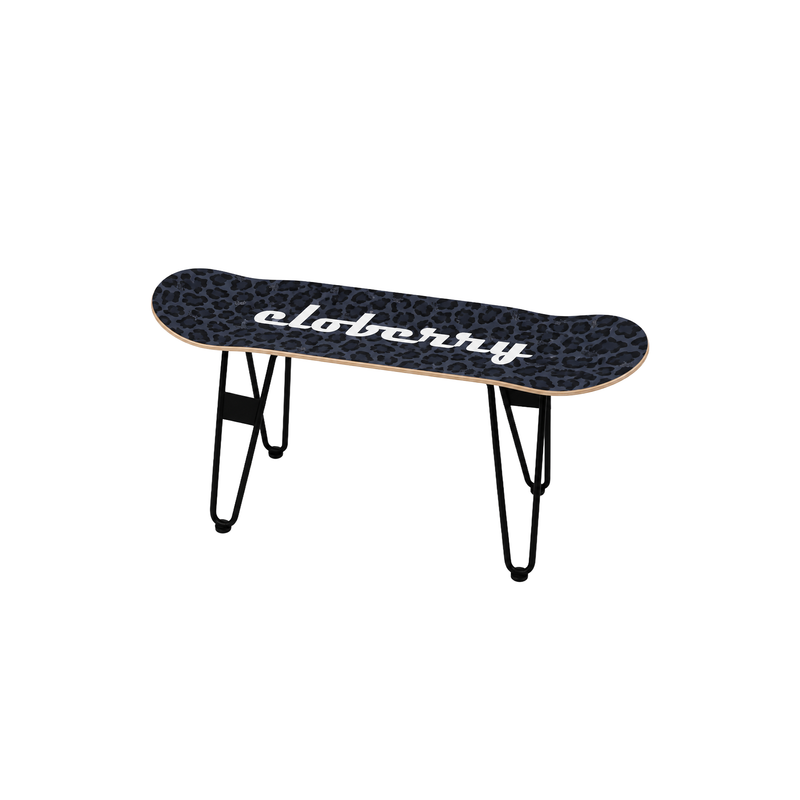 black leopard table deckboard