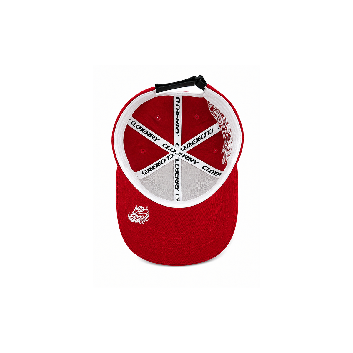 CALIGRAPHY CAP - WINE RED