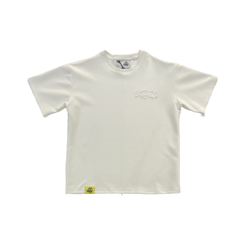 Distressed Essential Tee (White)