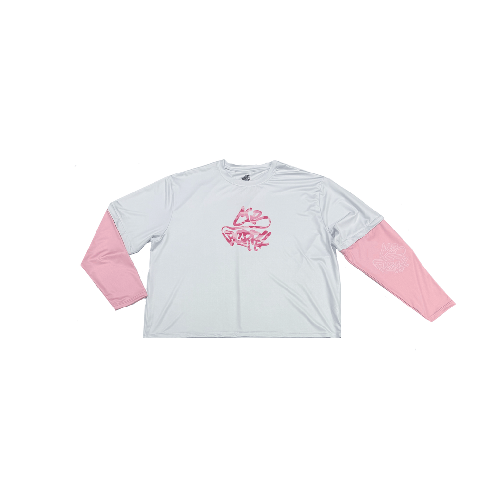 Convertible Longsleeve - Pink Camo