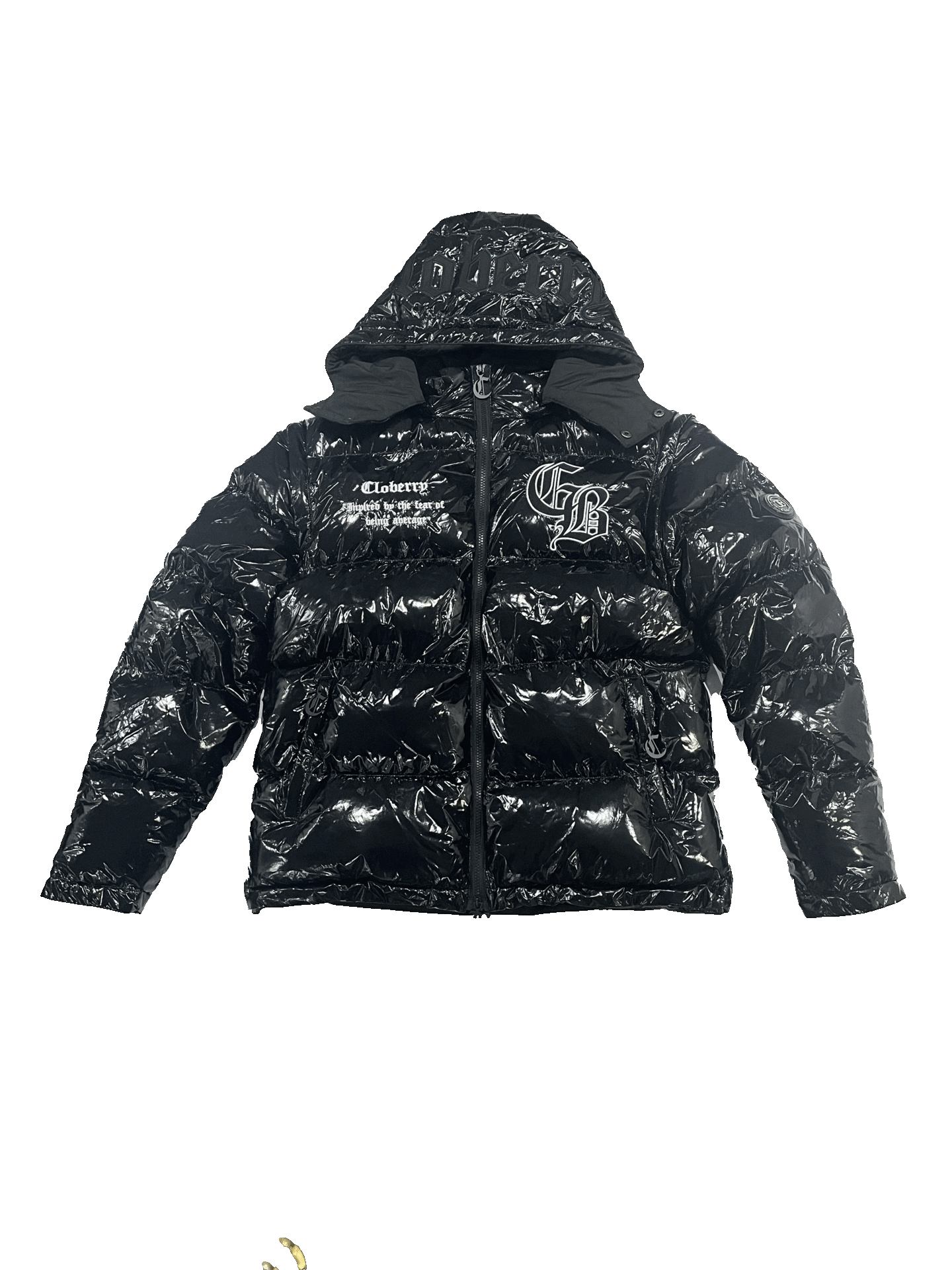 Shiny Noir Puffer (3 in 1)