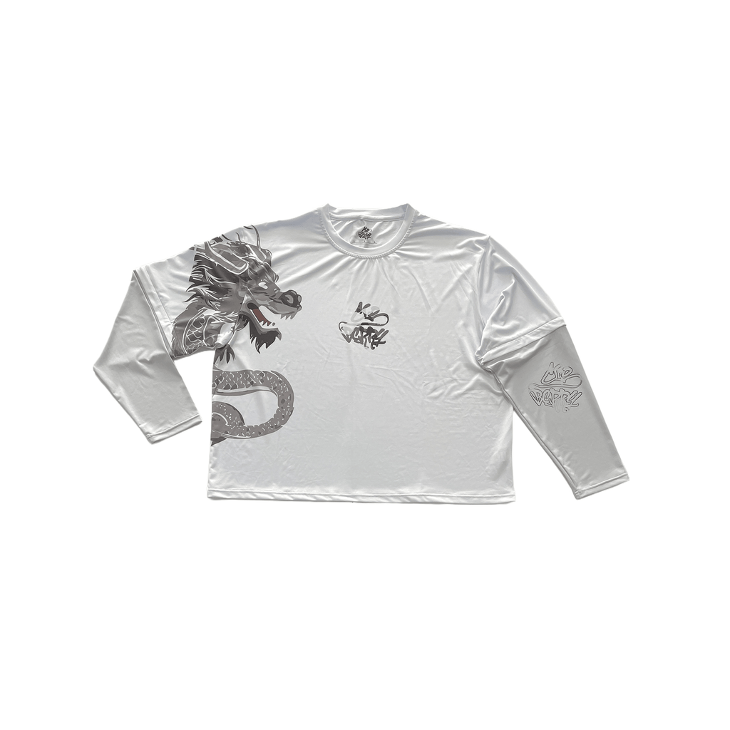 Convertible Longsleeve - Grey Dragon