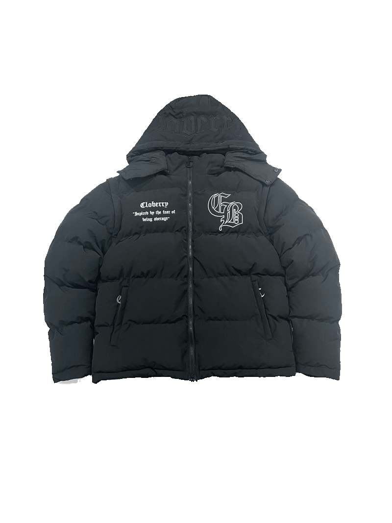 Matte Noir Puffer (3 in 1)