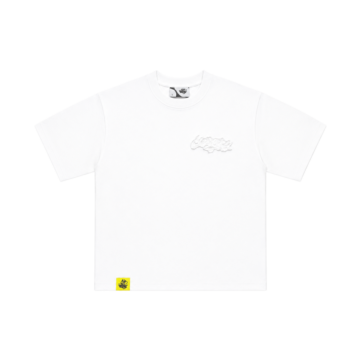 Distressed Essential Tee (White)
