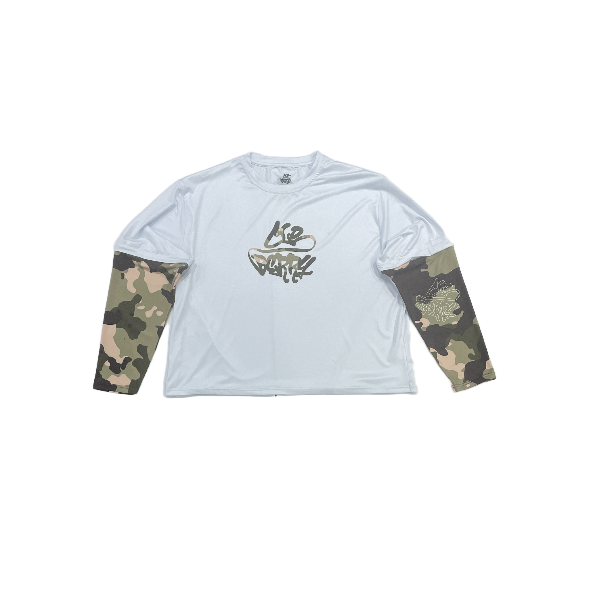 Convertible Longsleeve - Green Camo