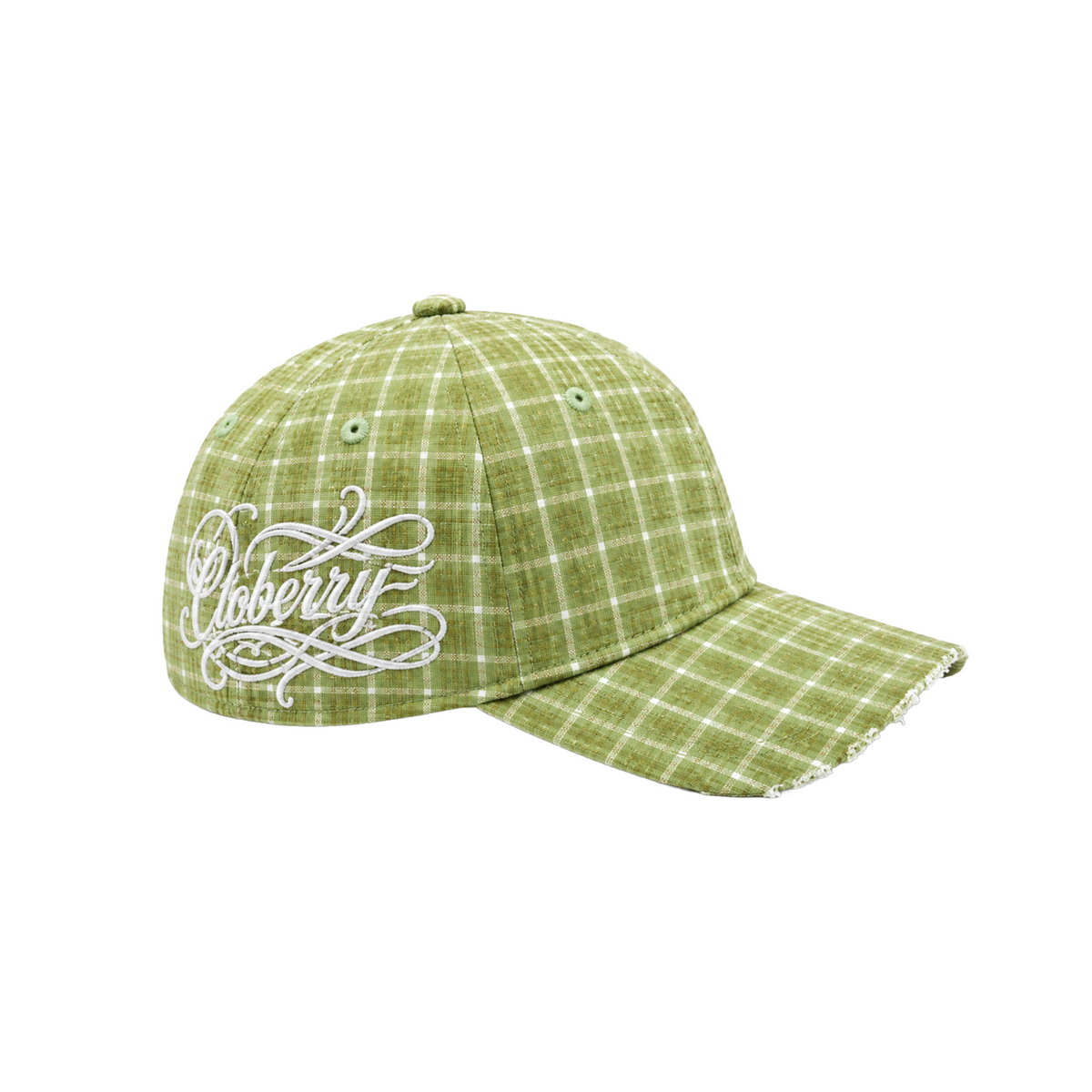 PLAID CAP - GREEN