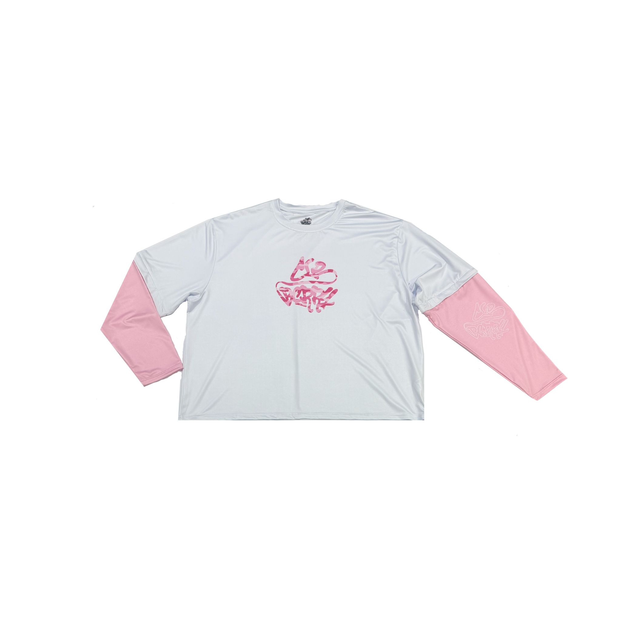 Convertible Longsleeve - Pink Camo