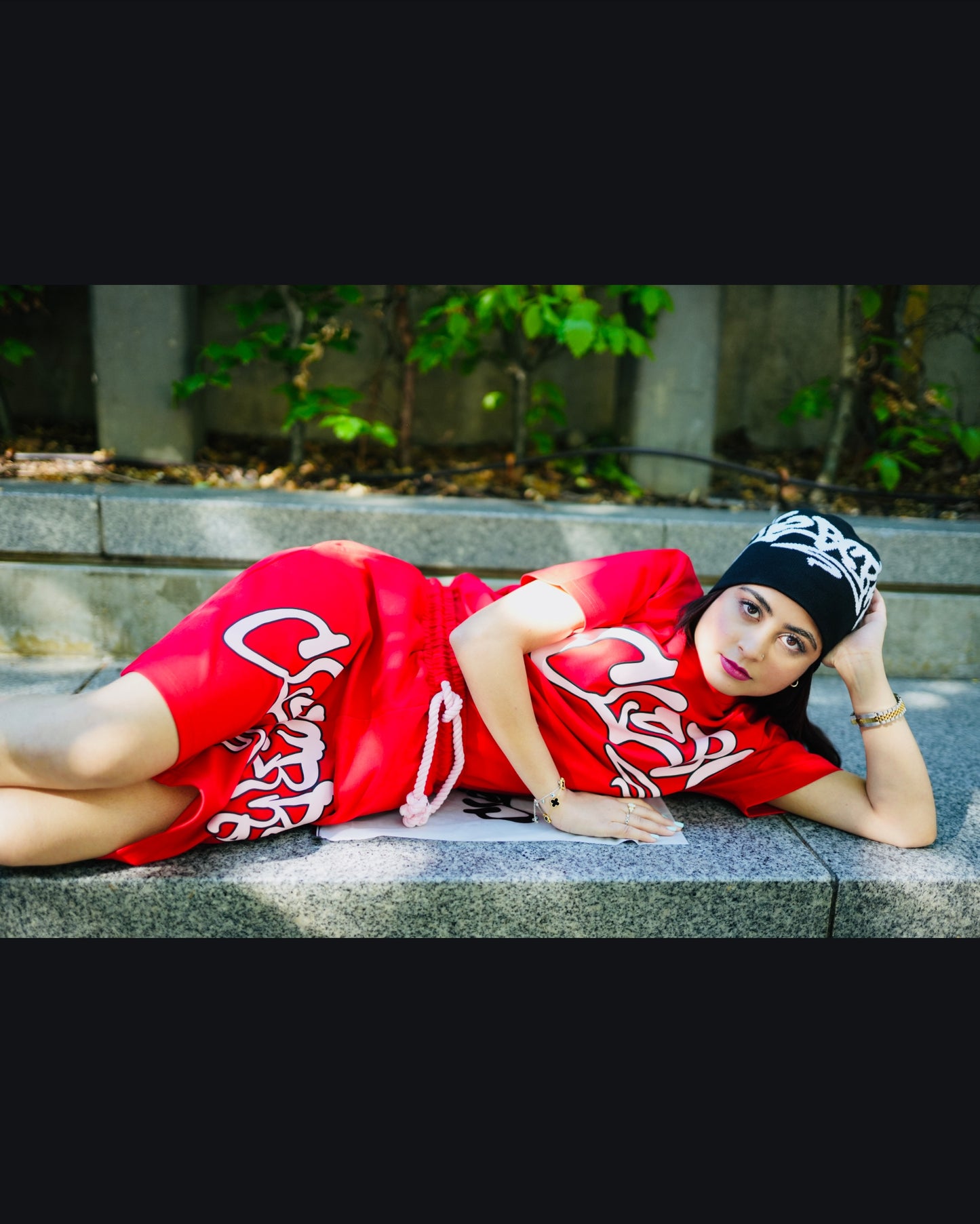 Cherry Red Short Set